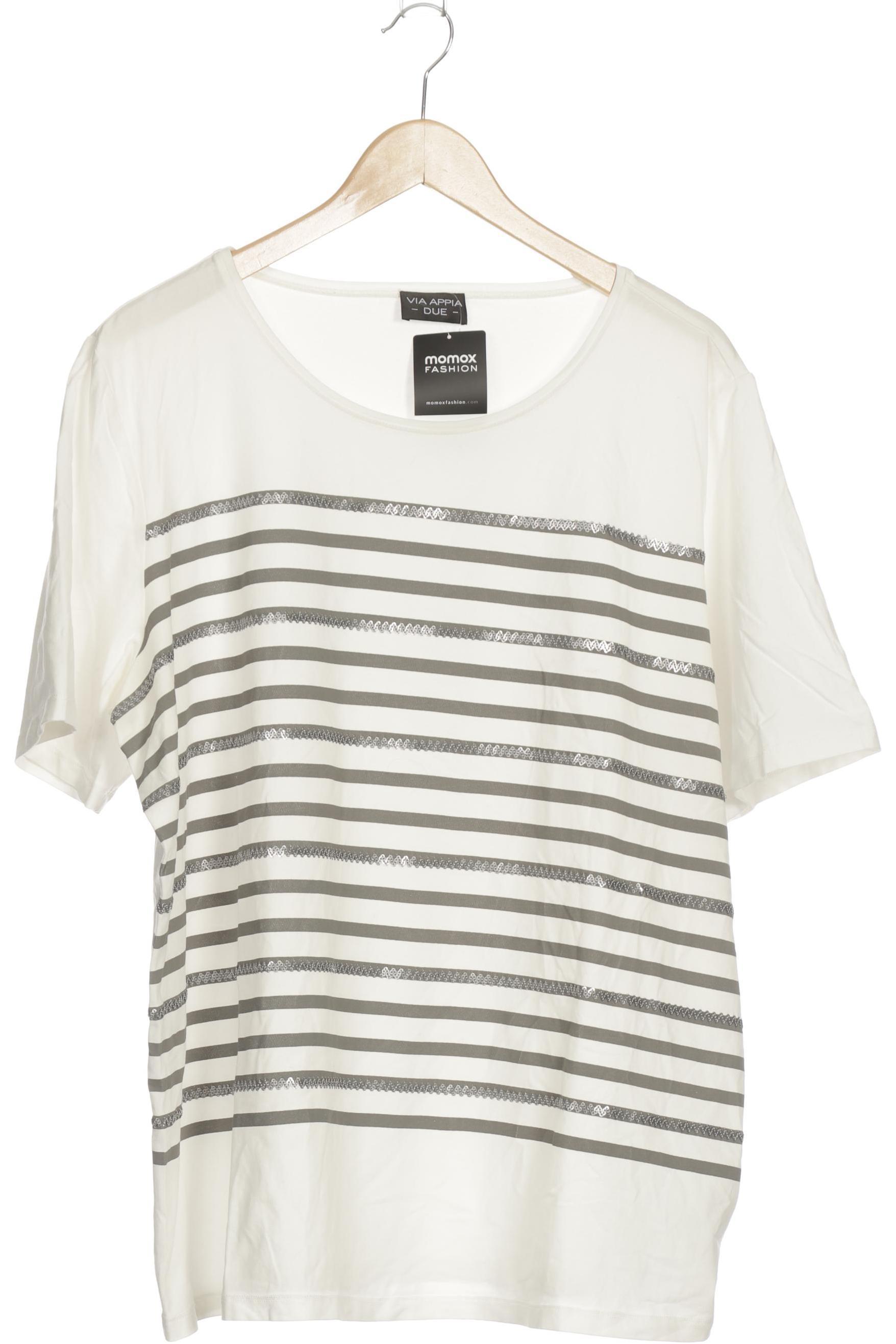 

VIA Appia DUE Damen T-Shirt, weiß, Gr. 52