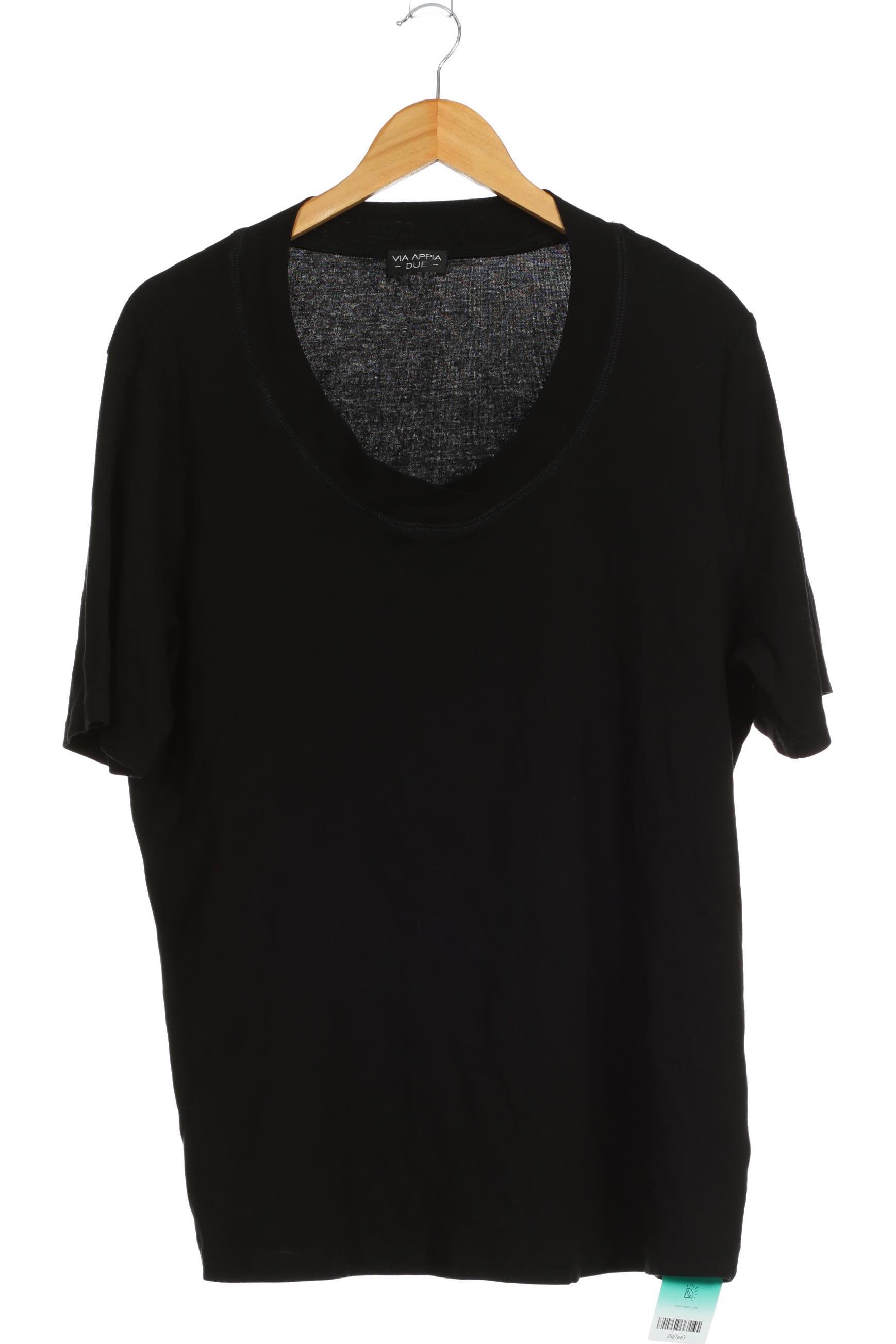 

VIA Appia DUE Damen T-Shirt, schwarz, Gr. 50