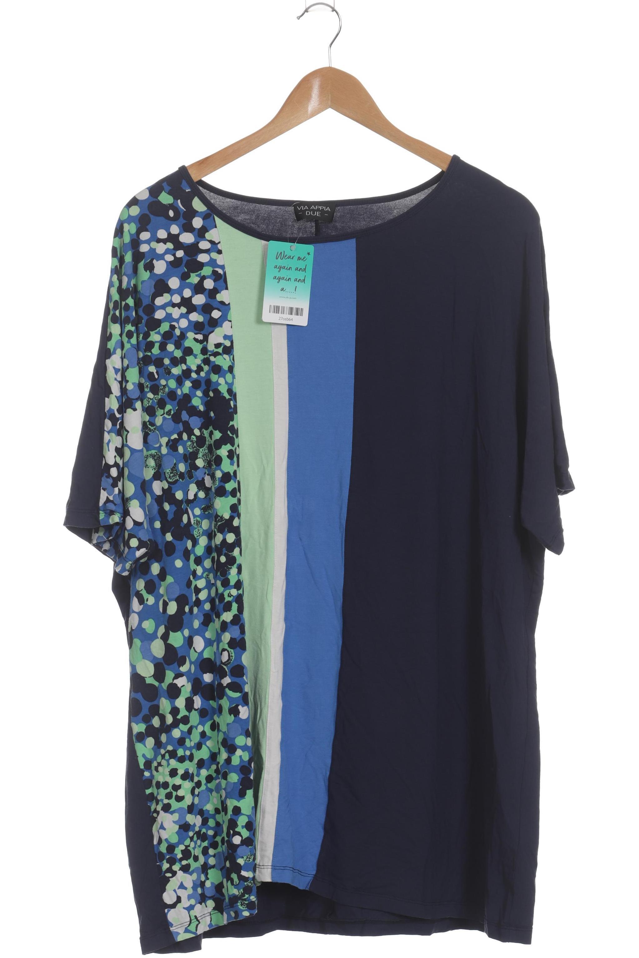 

VIA Appia DUE Damen T-Shirt, blau, Gr. 54