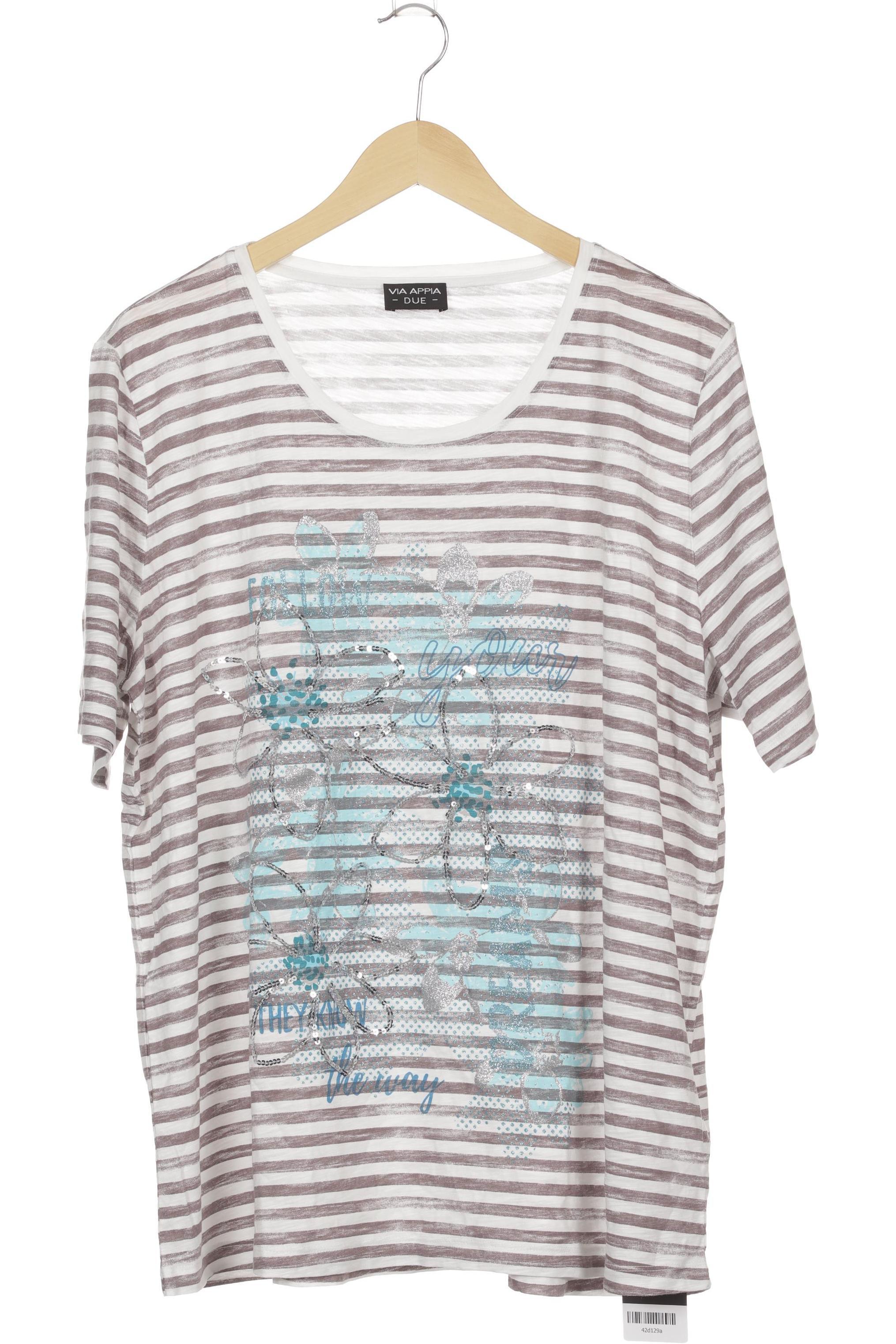 

VIA Appia DUE Damen T-Shirt, weiß, Gr. 48