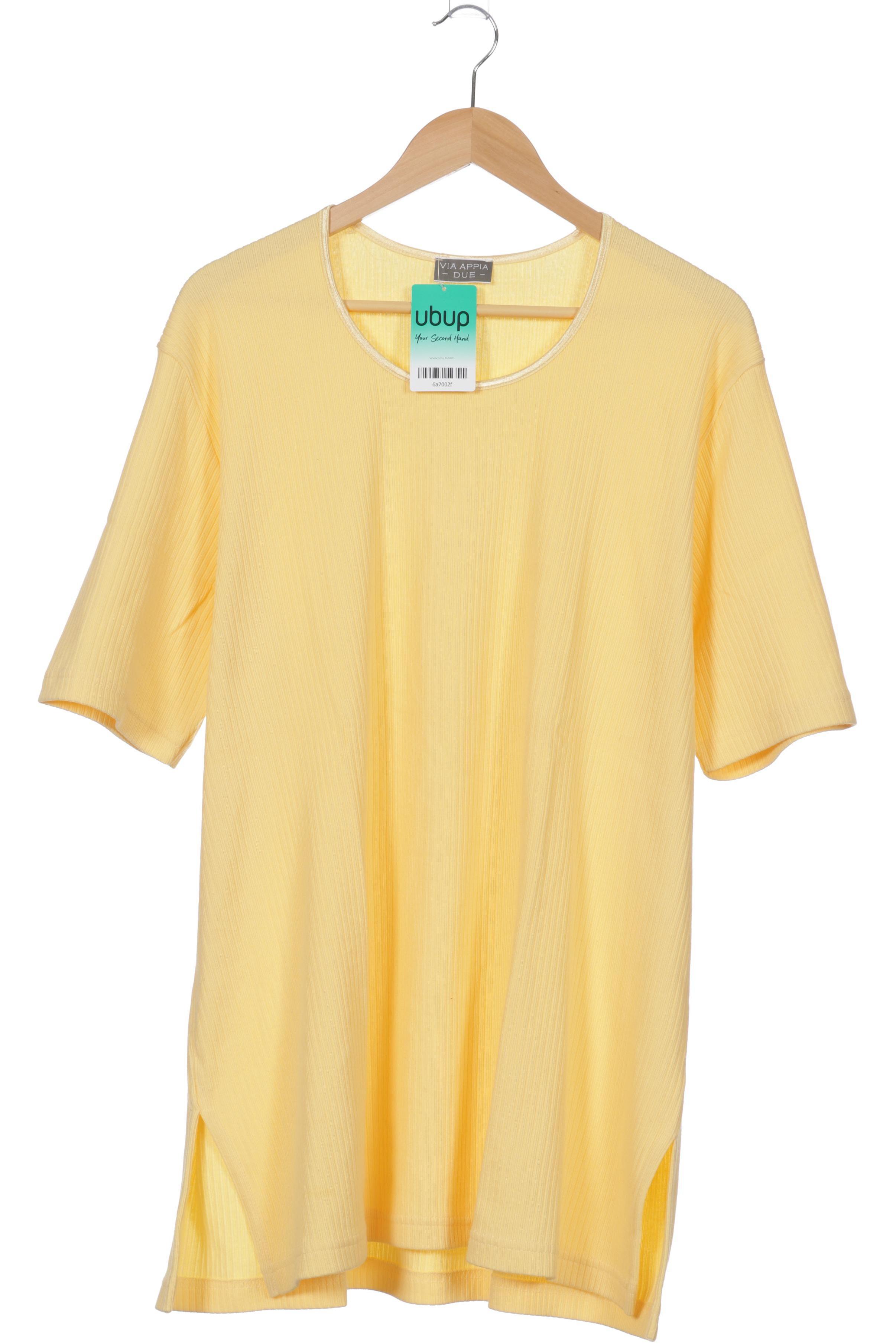 

VIA Appia DUE Damen T-Shirt, gelb, Gr. 52