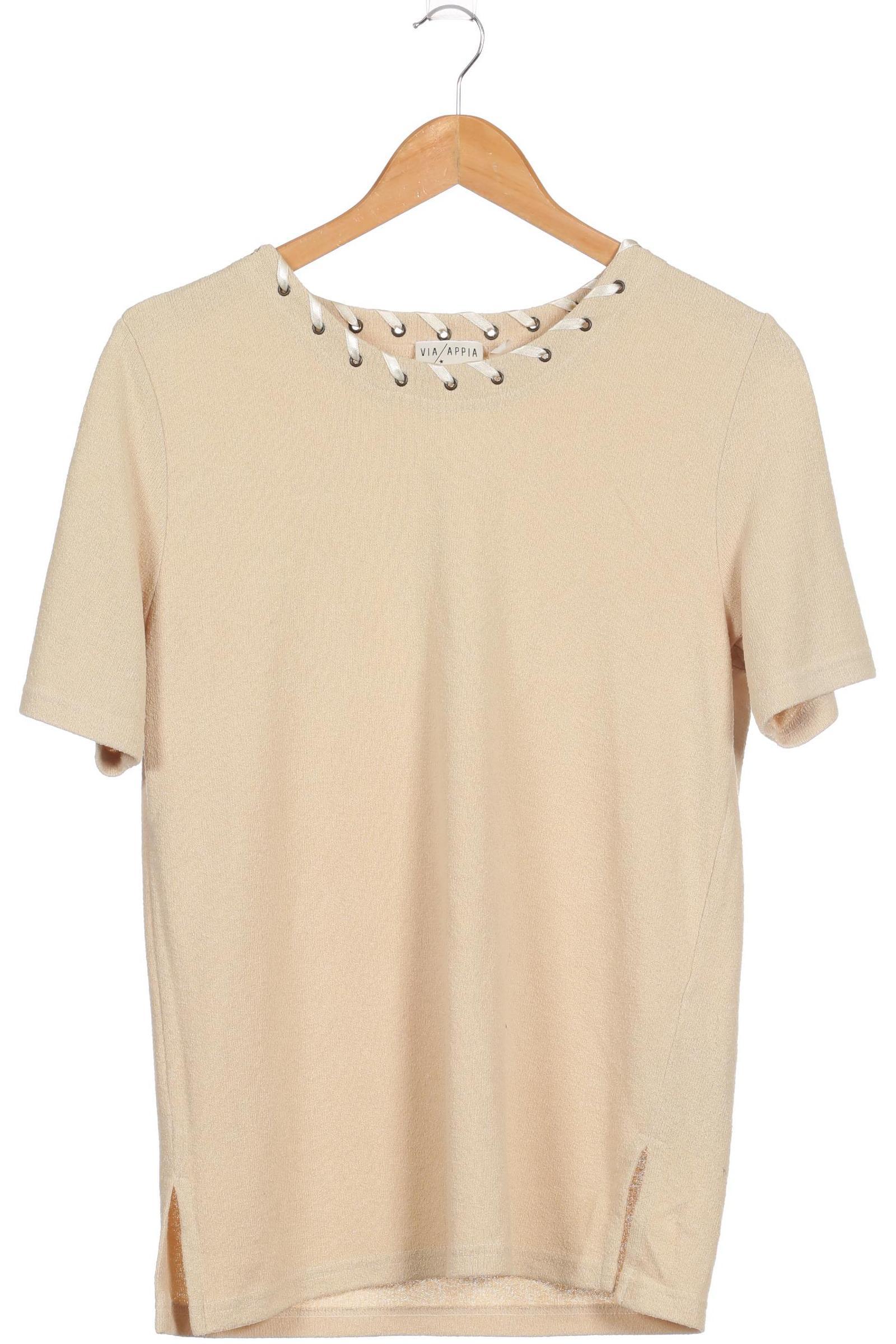 

VIA Appia DUE Damen T-Shirt, beige, Gr. 40