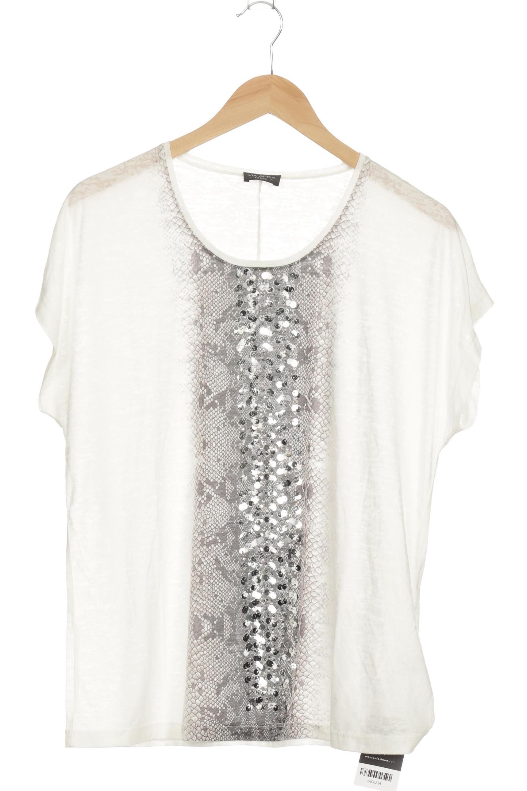 

VIA Appia DUE Damen T-Shirt, weiß, Gr. 44