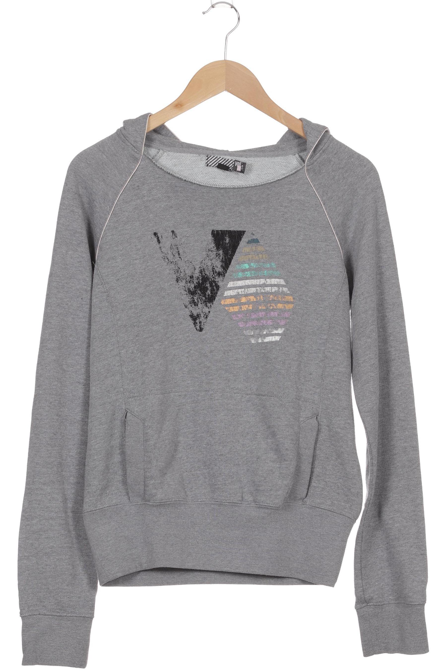 

Volcom Damen Kapuzenpullover, grau, Gr.