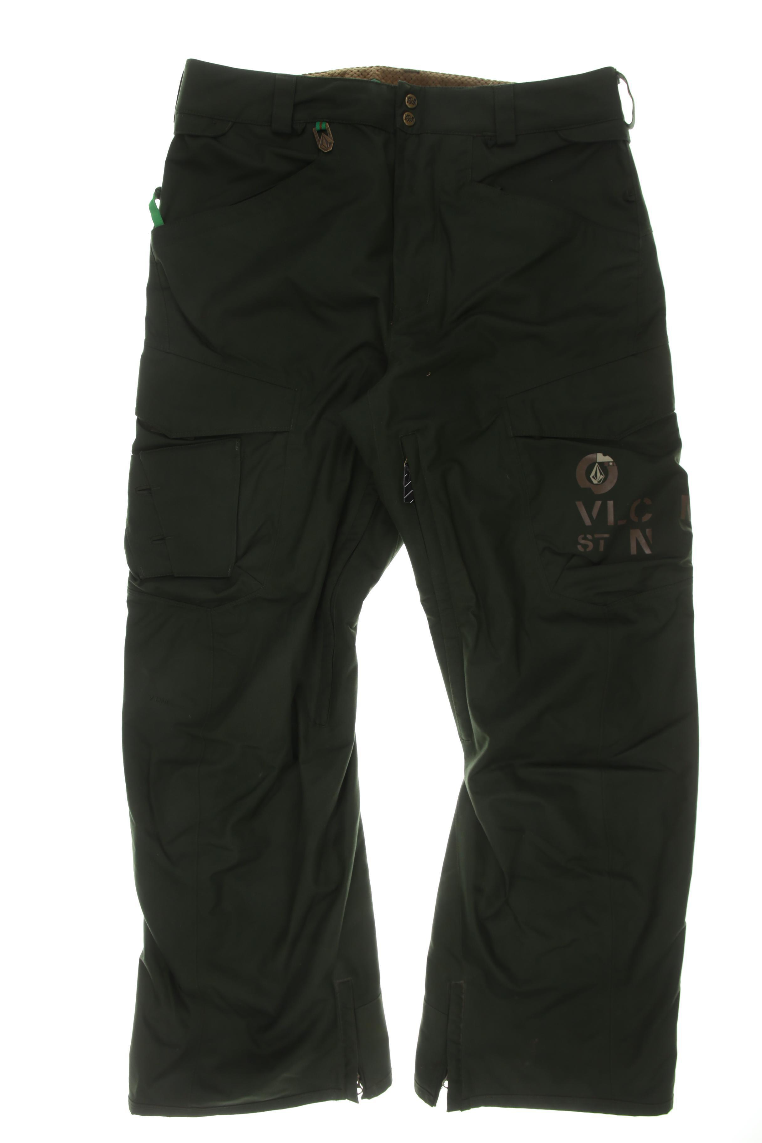 Thumbnail - Volcom Herren Stoffhose, grün, Gr.