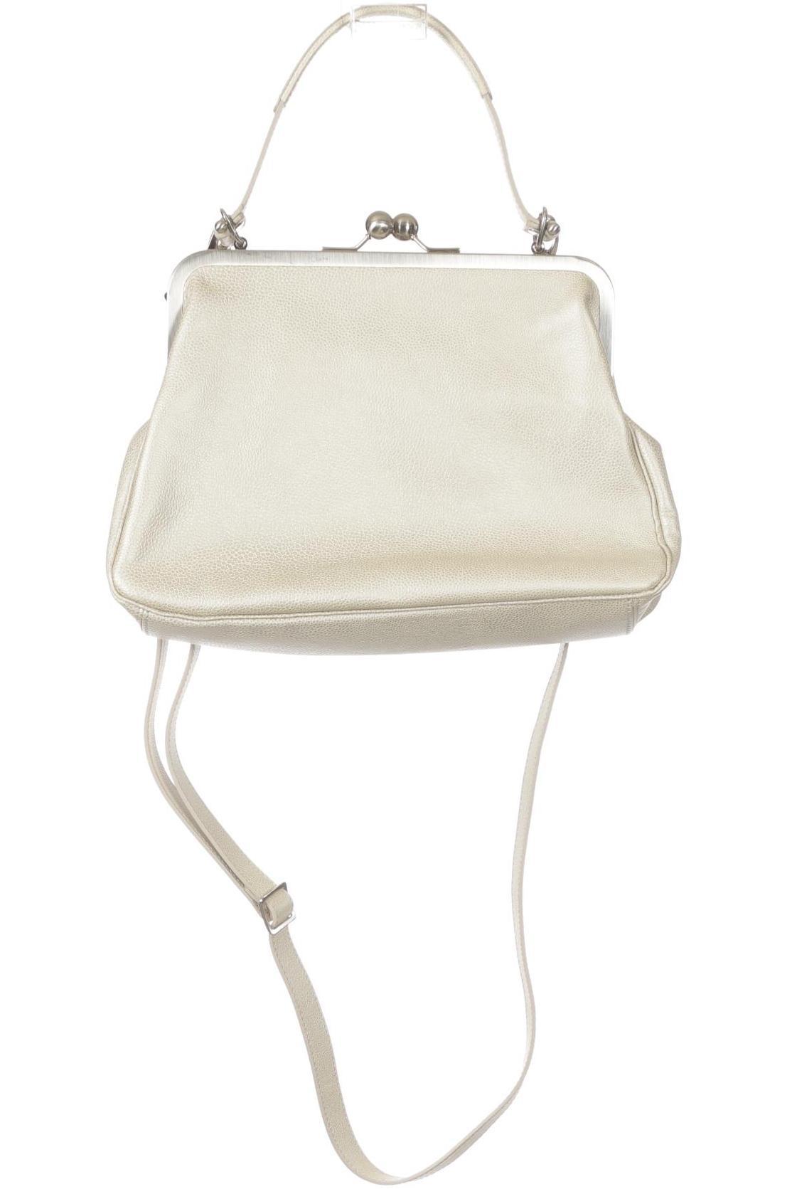 

Volker Lang Damen Handtasche, beige, Gr.