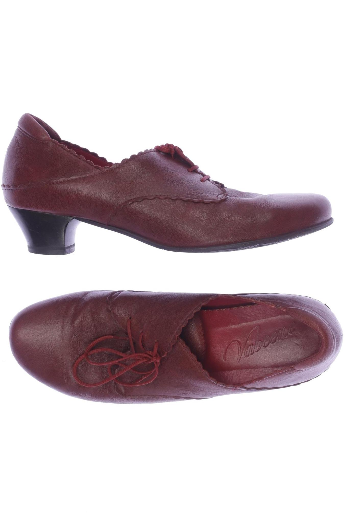 

Vabeene Damen Halbschuh, bordeaux, Gr. 39