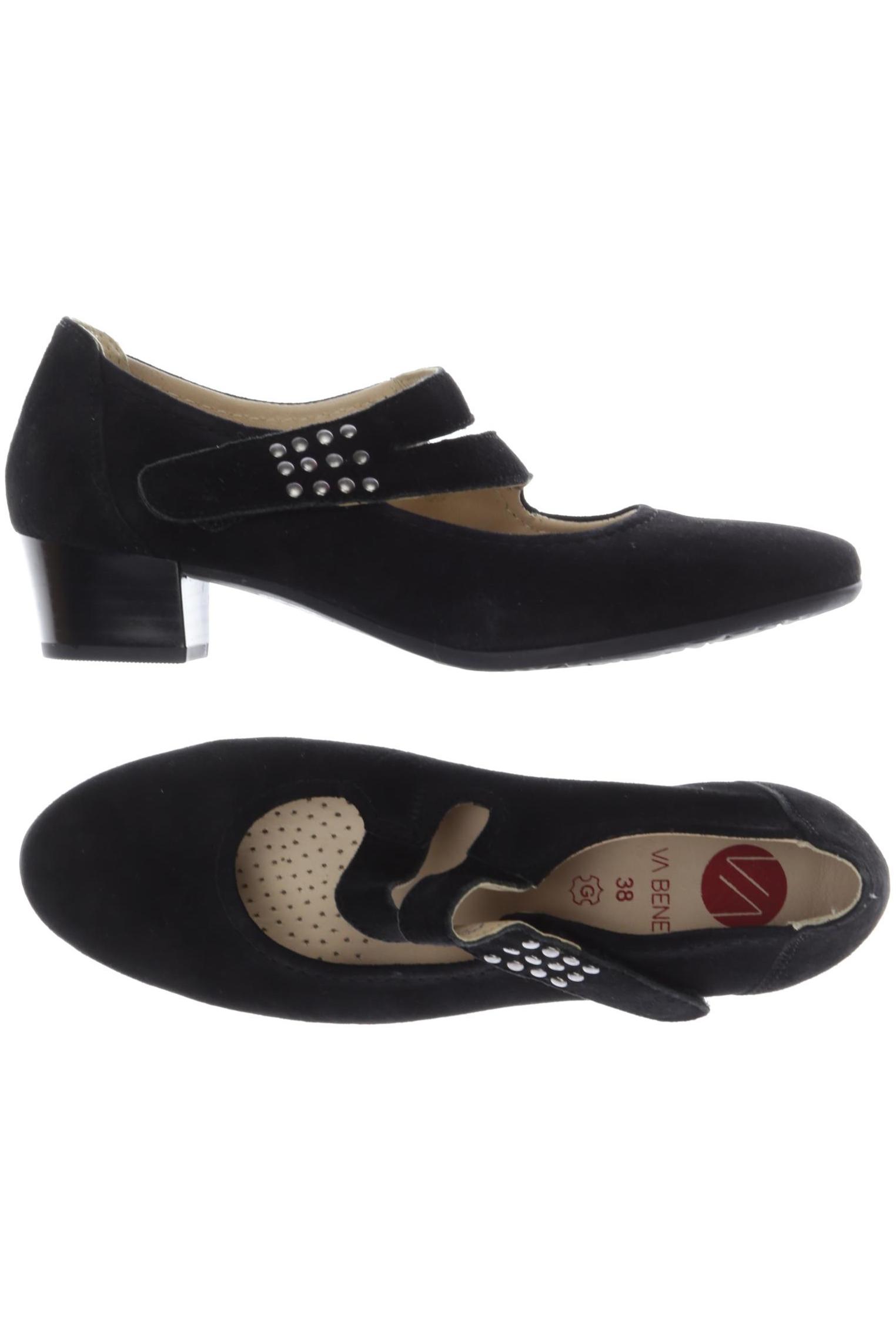 

Vabeene Damen Halbschuh, schwarz, Gr. 38