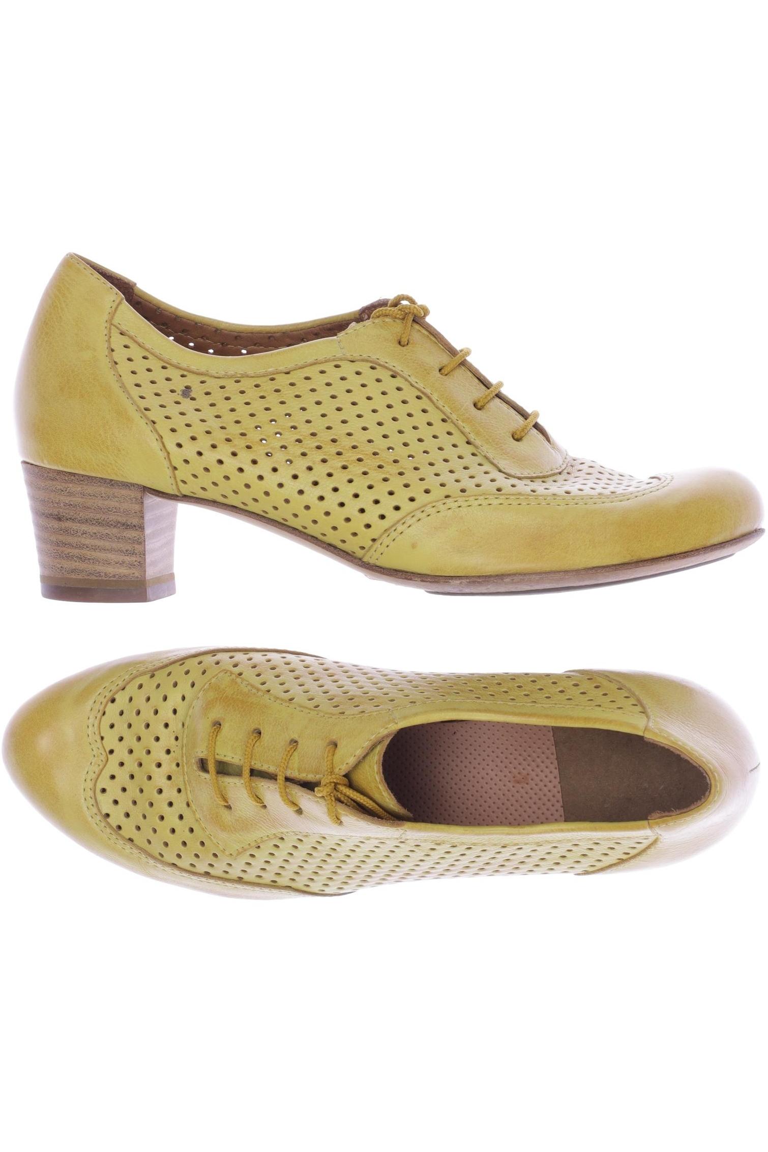 

Vabeene Damen Halbschuh, gelb, Gr. 36