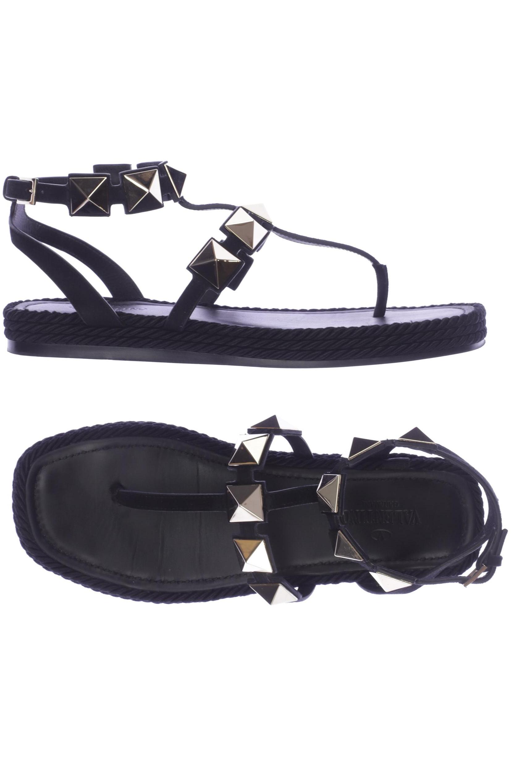 

Valentino Garavani Damen Sandale, schwarz, Gr. 40