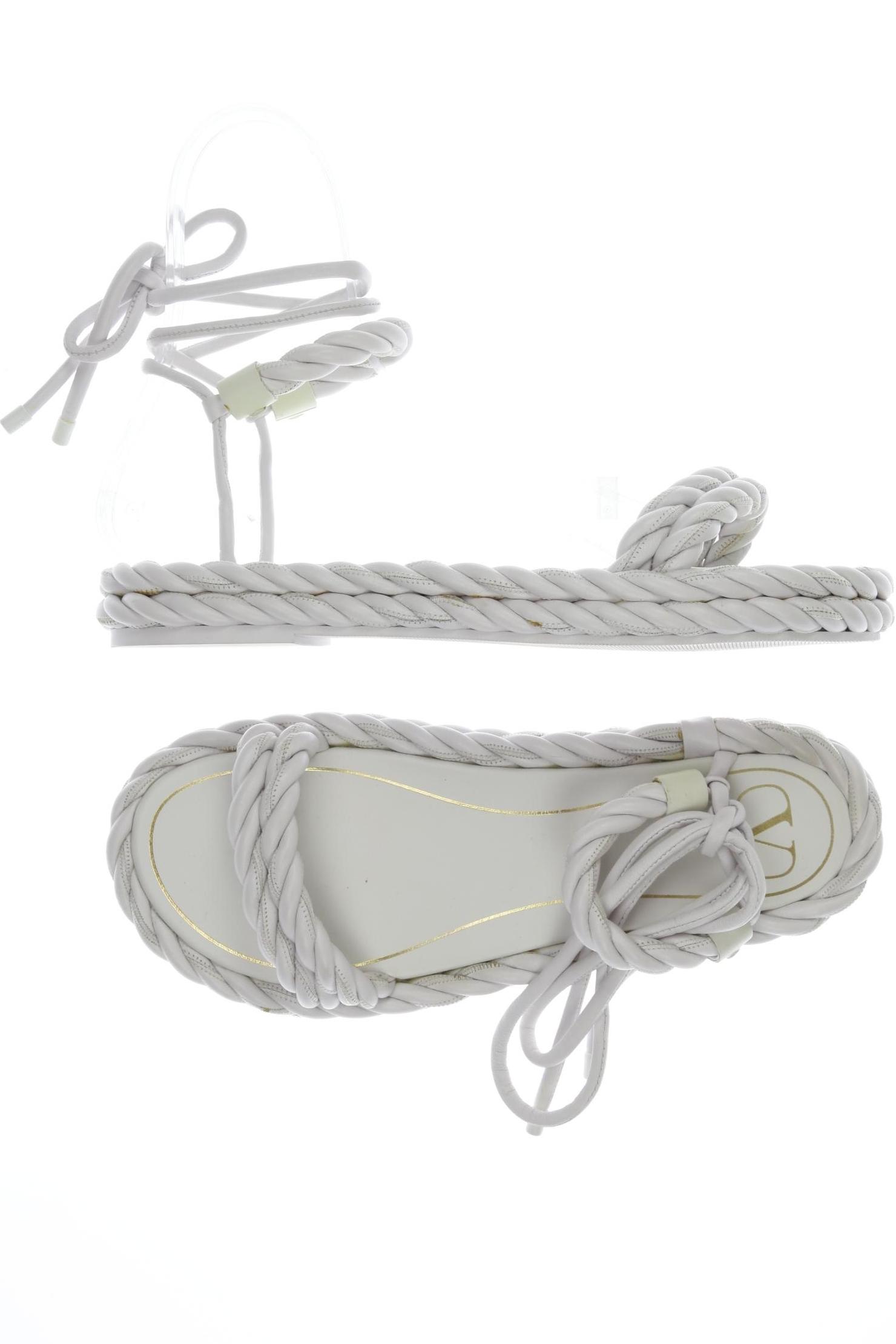 

Valentino Garavani Damen Sandale, weiß, Gr. 40