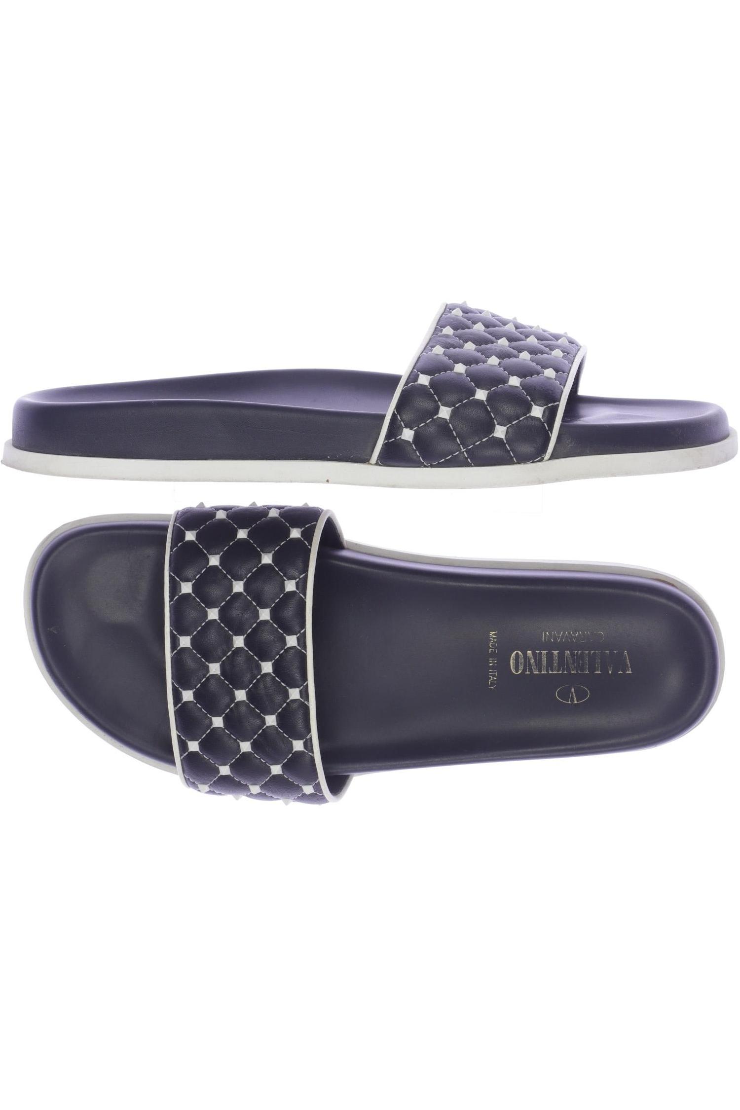 

Valentino Garavani Damen Sandale, marineblau, Gr. 40