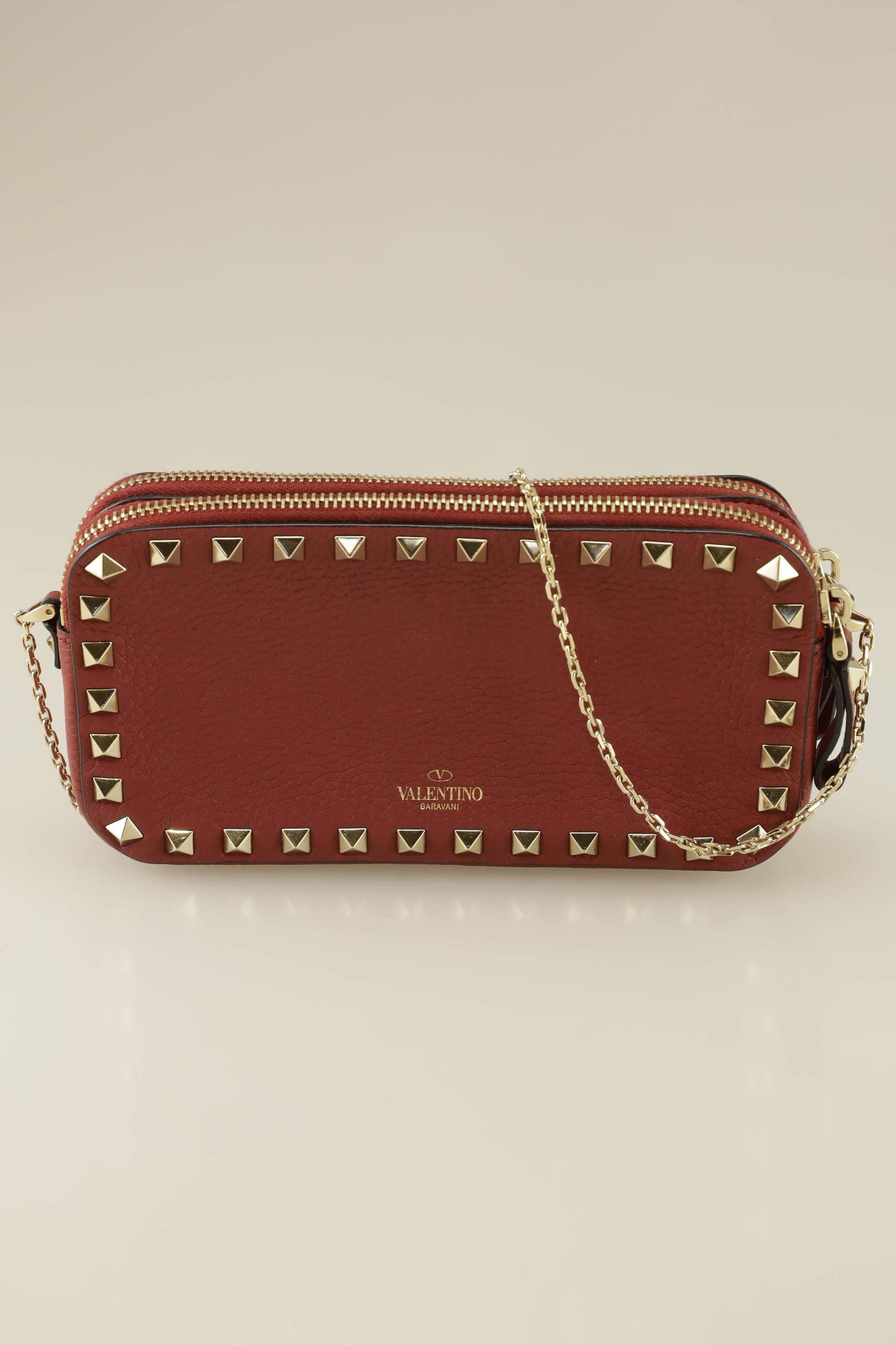 

Valentino Garavani Damen Handtasche, bordeaux, Gr.