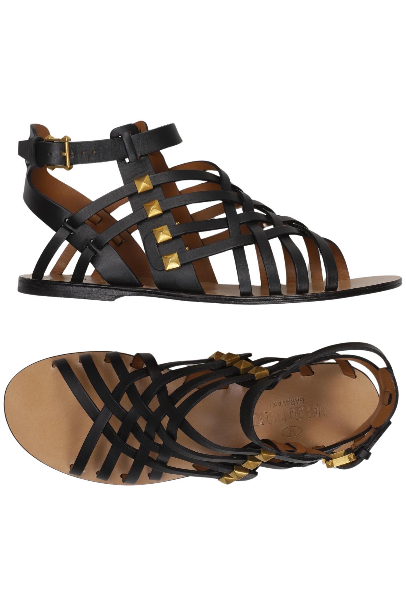 

Valentino Garavani Damen Sandale, schwarz, Gr. 37