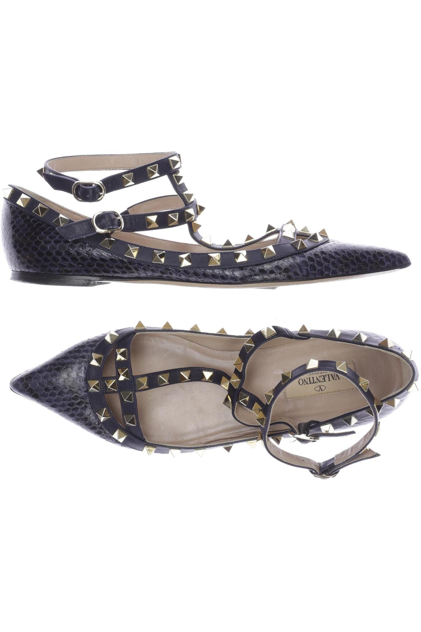 

Valentino Garavani Damen Ballerinas, marineblau, Gr. 38