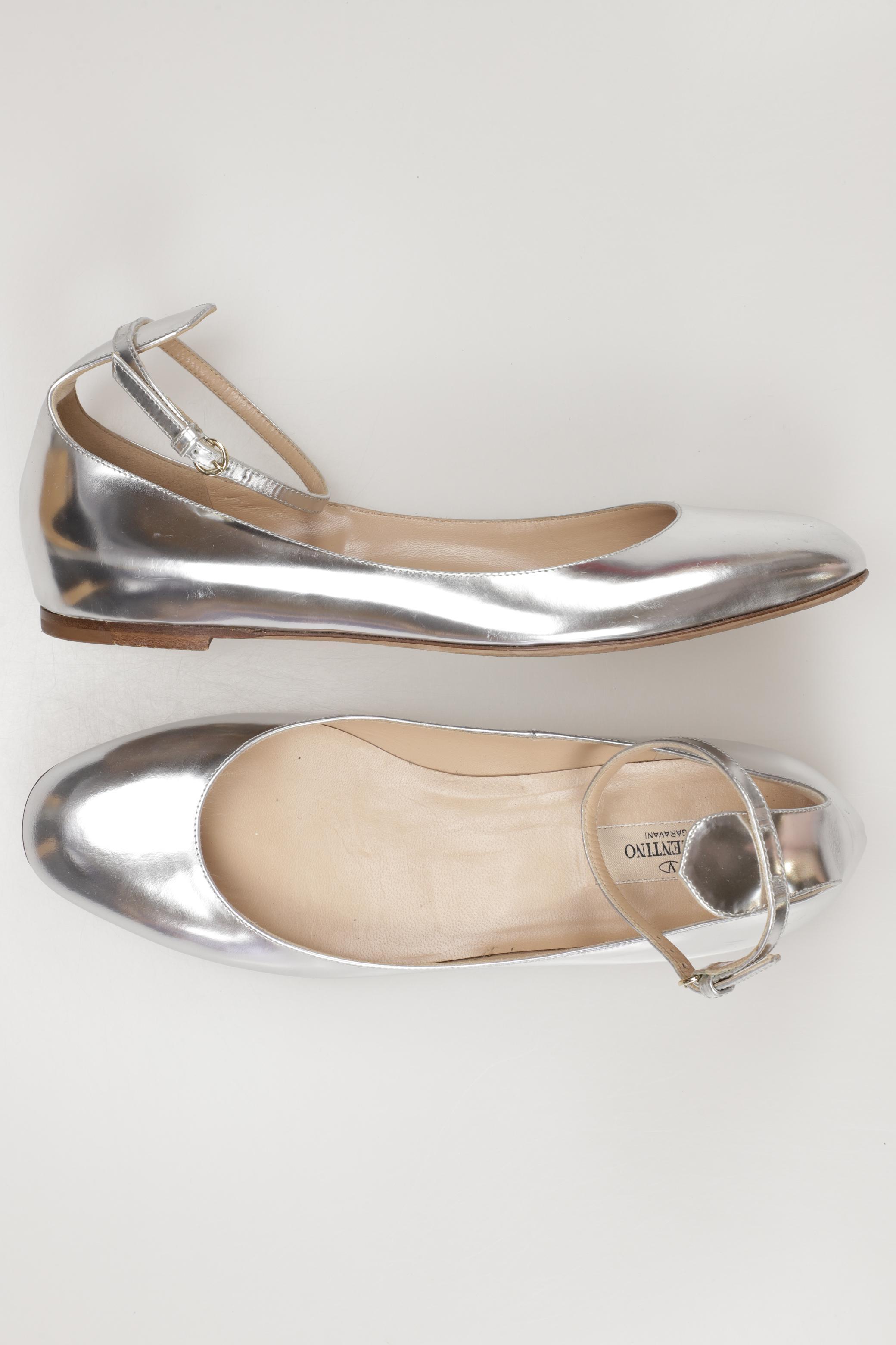 

Valentino Garavani Damen Ballerinas, silber, Gr. 40