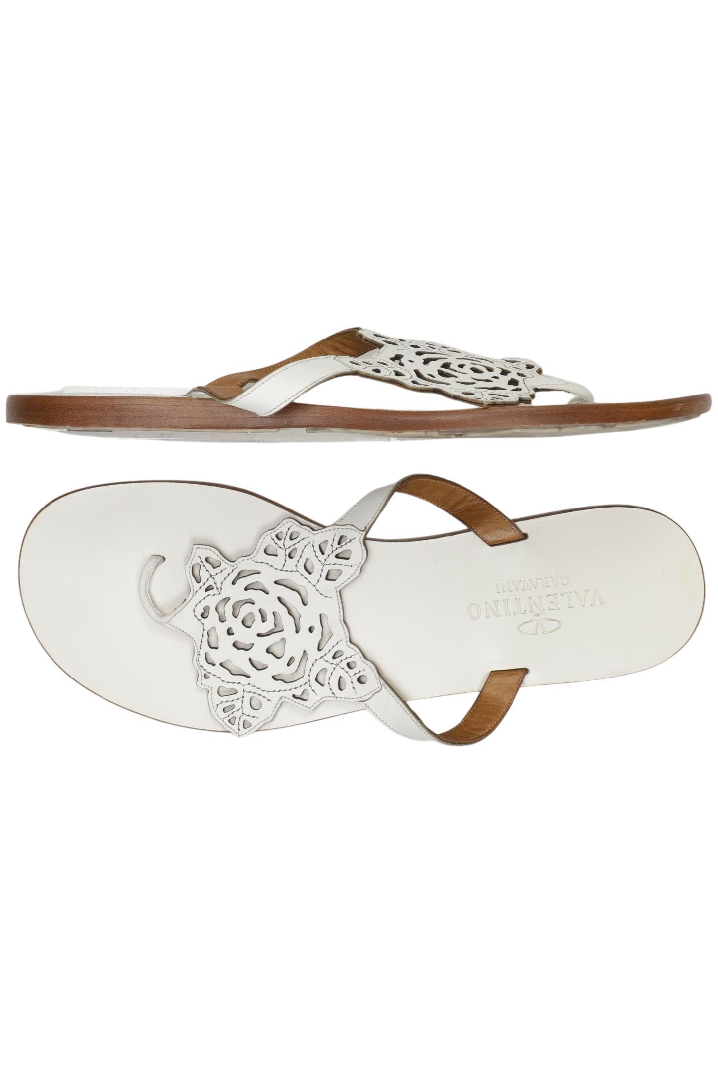 

Valentino Garavani Damen Sandale, weiß, Gr. 38.5