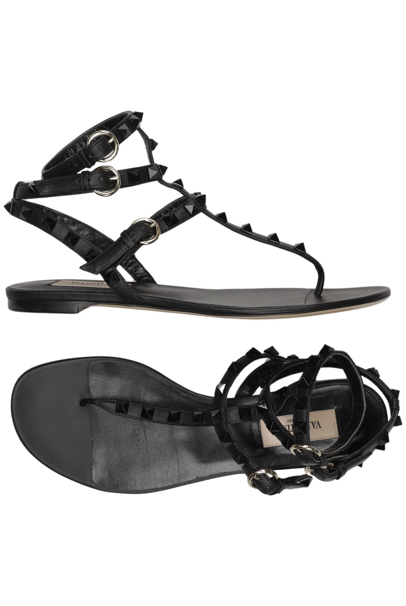 

Valentino Garavani Damen Sandale, schwarz, Gr. 37