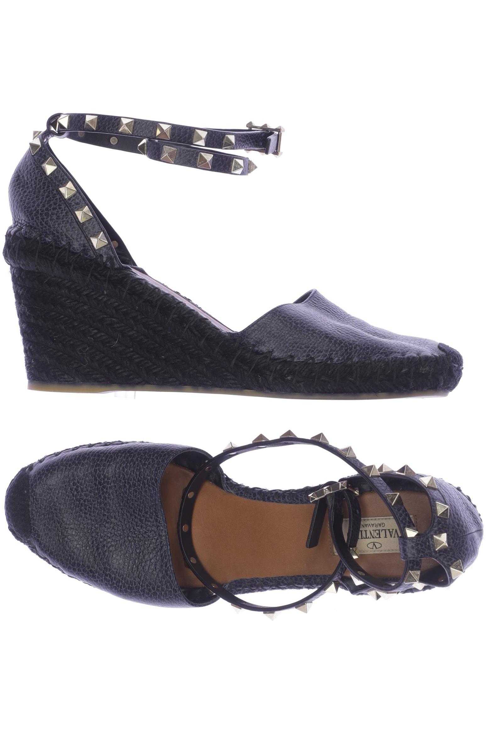 

Valentino Garavani Damen Sandale, marineblau, Gr. 41