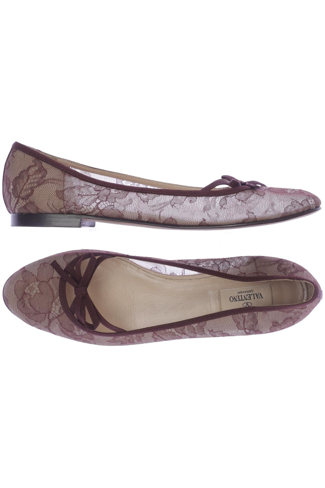 

Valentino Garavani Damen Ballerinas, bordeaux, Gr. 40