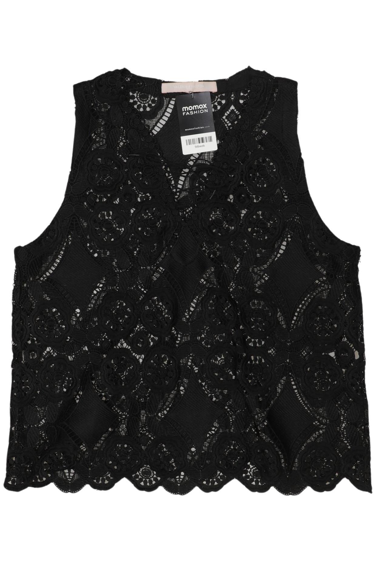 

Valerie Khalfon Damen Top, schwarz, Gr. 42
