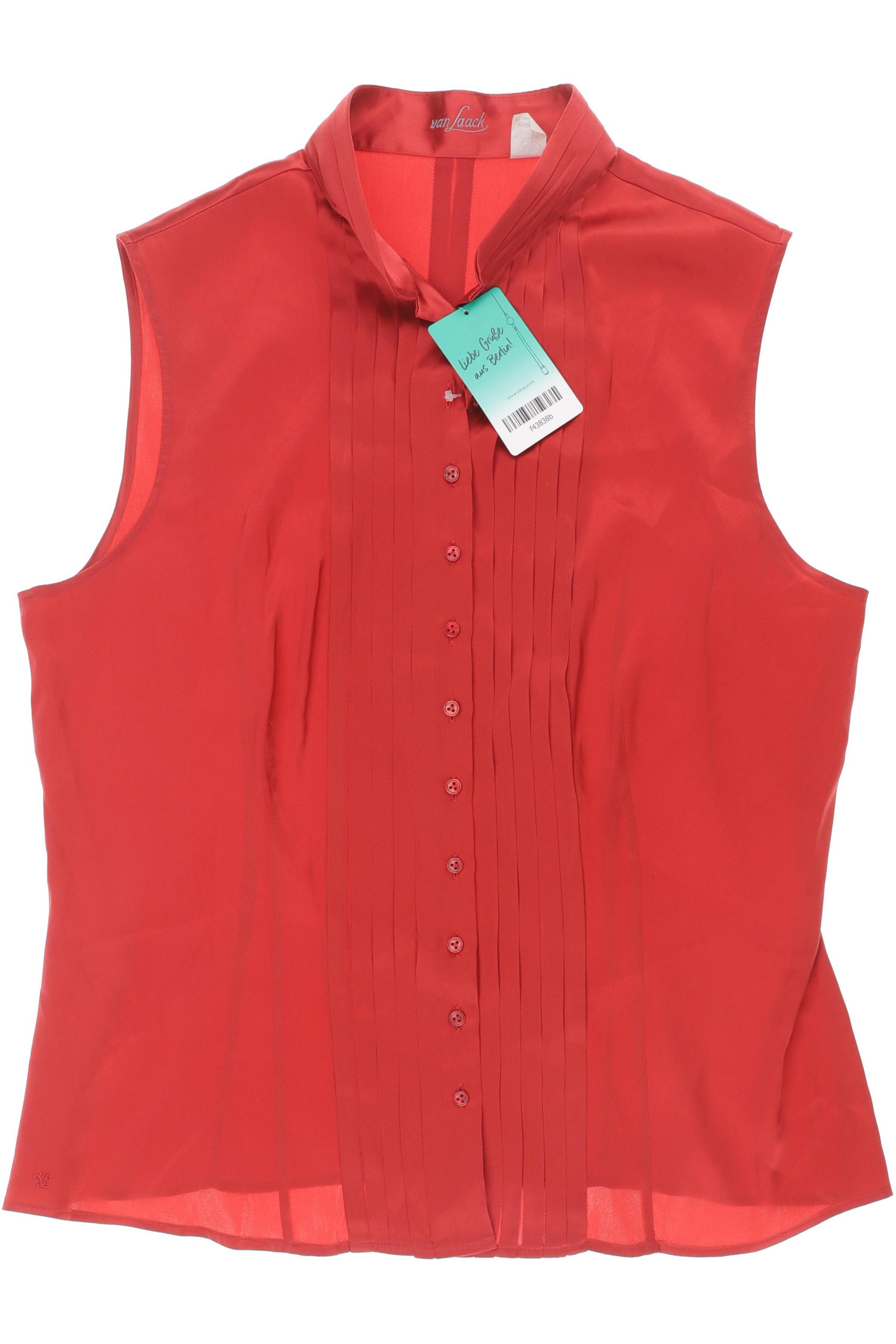 

Van Laack Damen Bluse, rot, Gr. 40