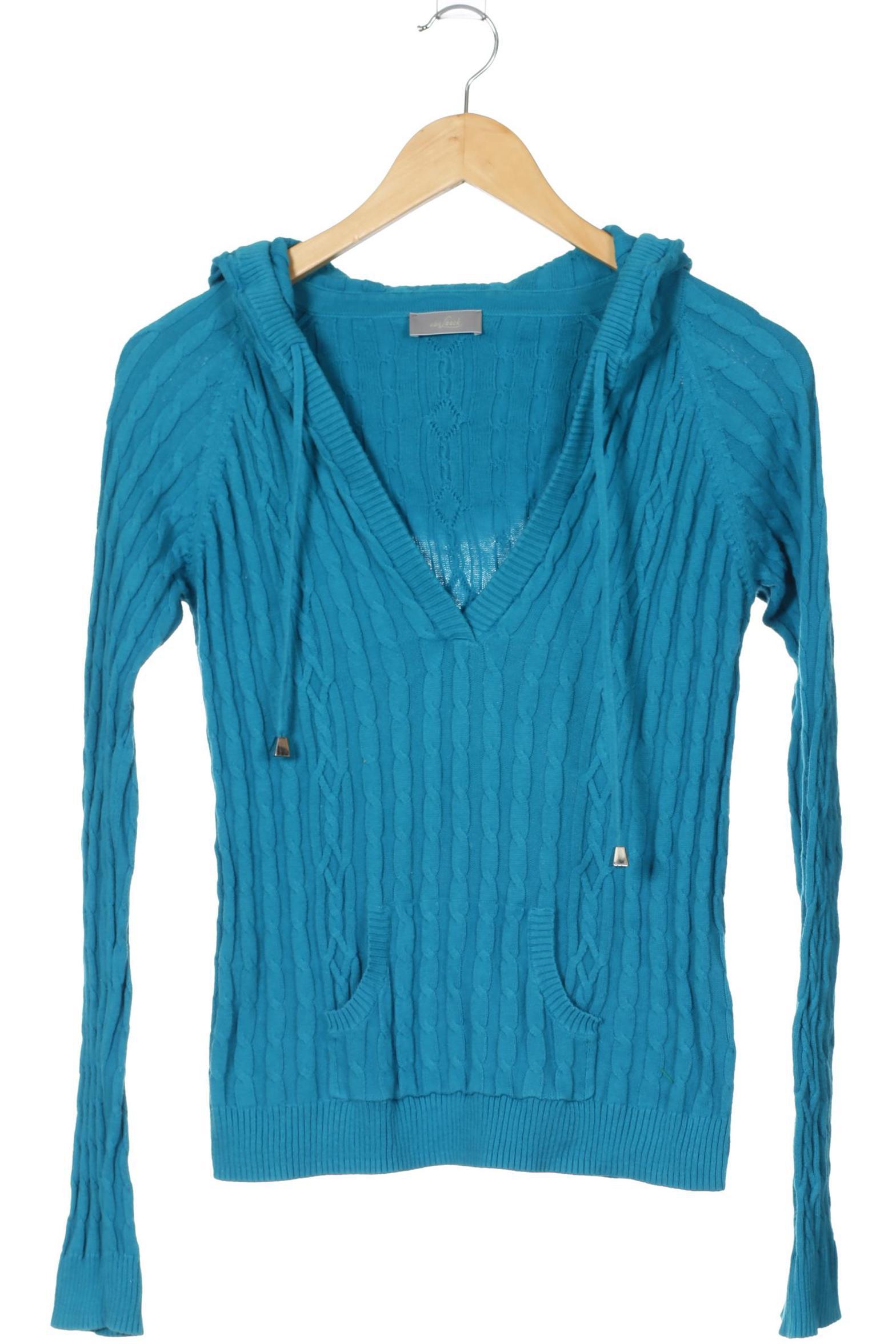 

Van Laack Damen Kapuzenpullover, blau, Gr. 34