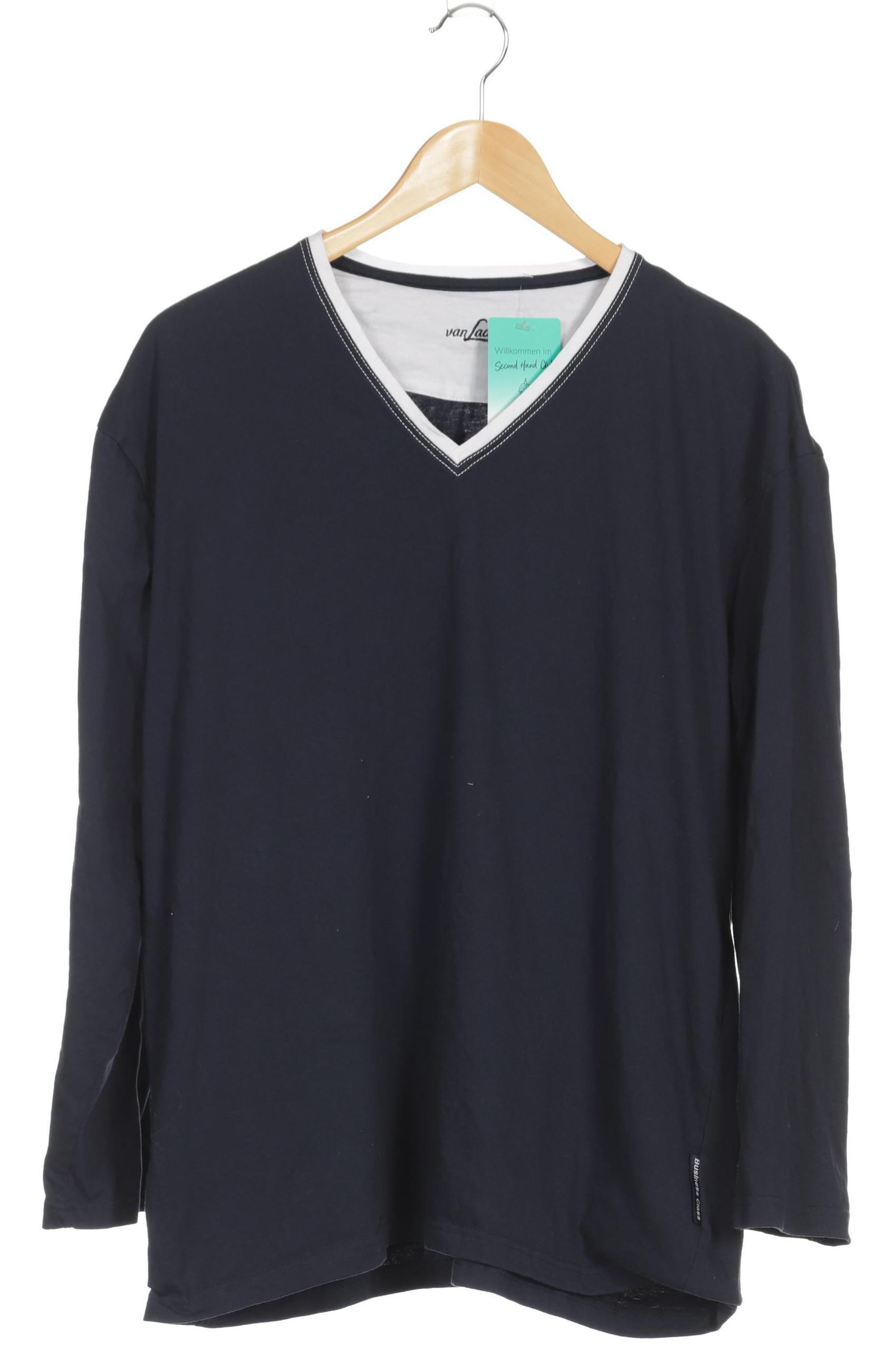 

Van Laack Damen Langarmshirt, blau, Gr.
