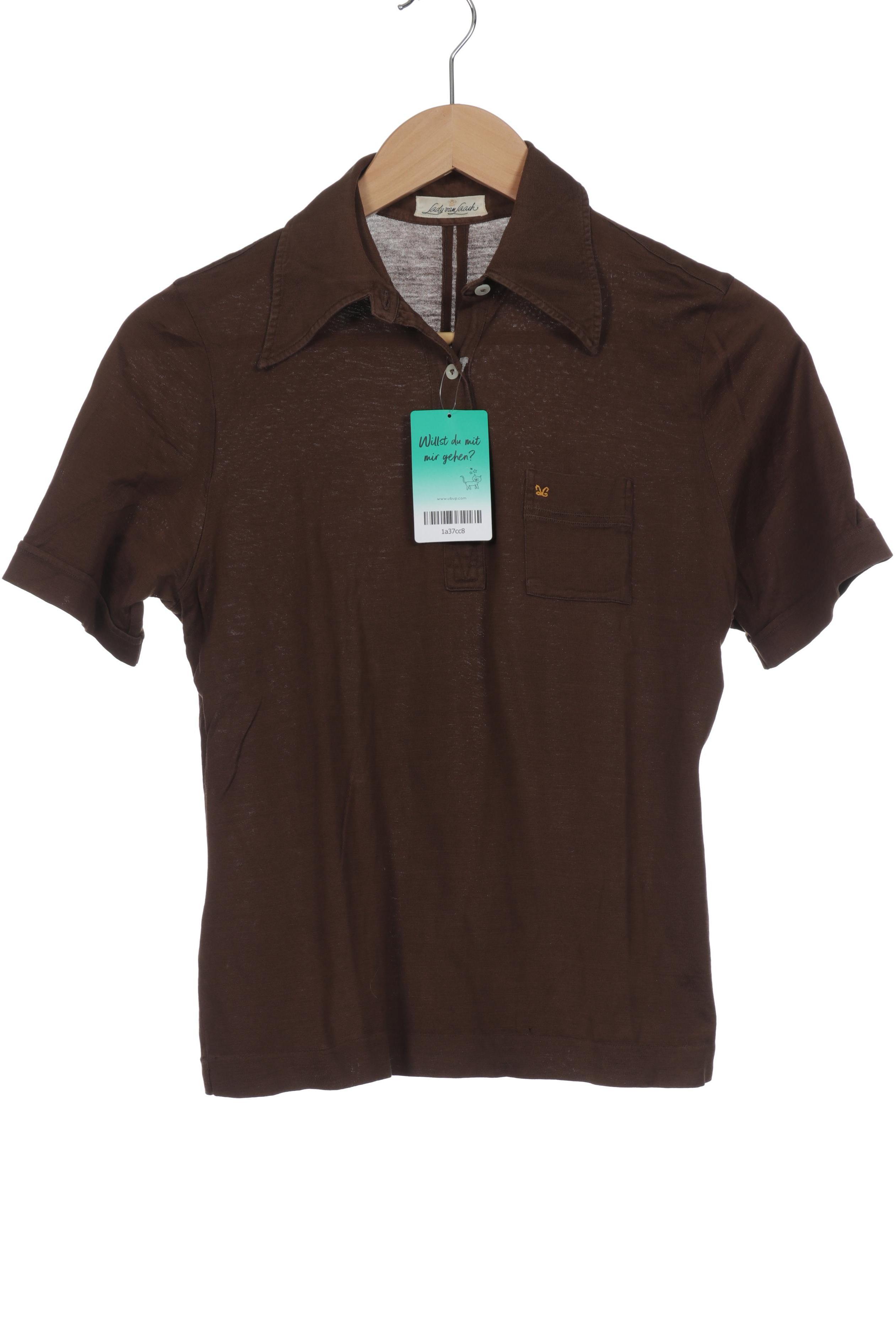 

Van Laack Damen Poloshirt, braun, Gr.