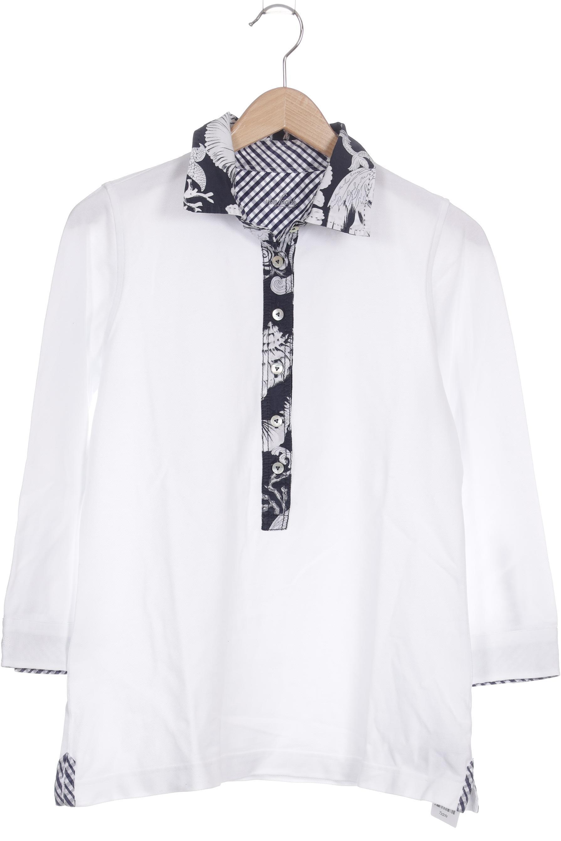 

Van Laack Damen Poloshirt, weiß, Gr. 38
