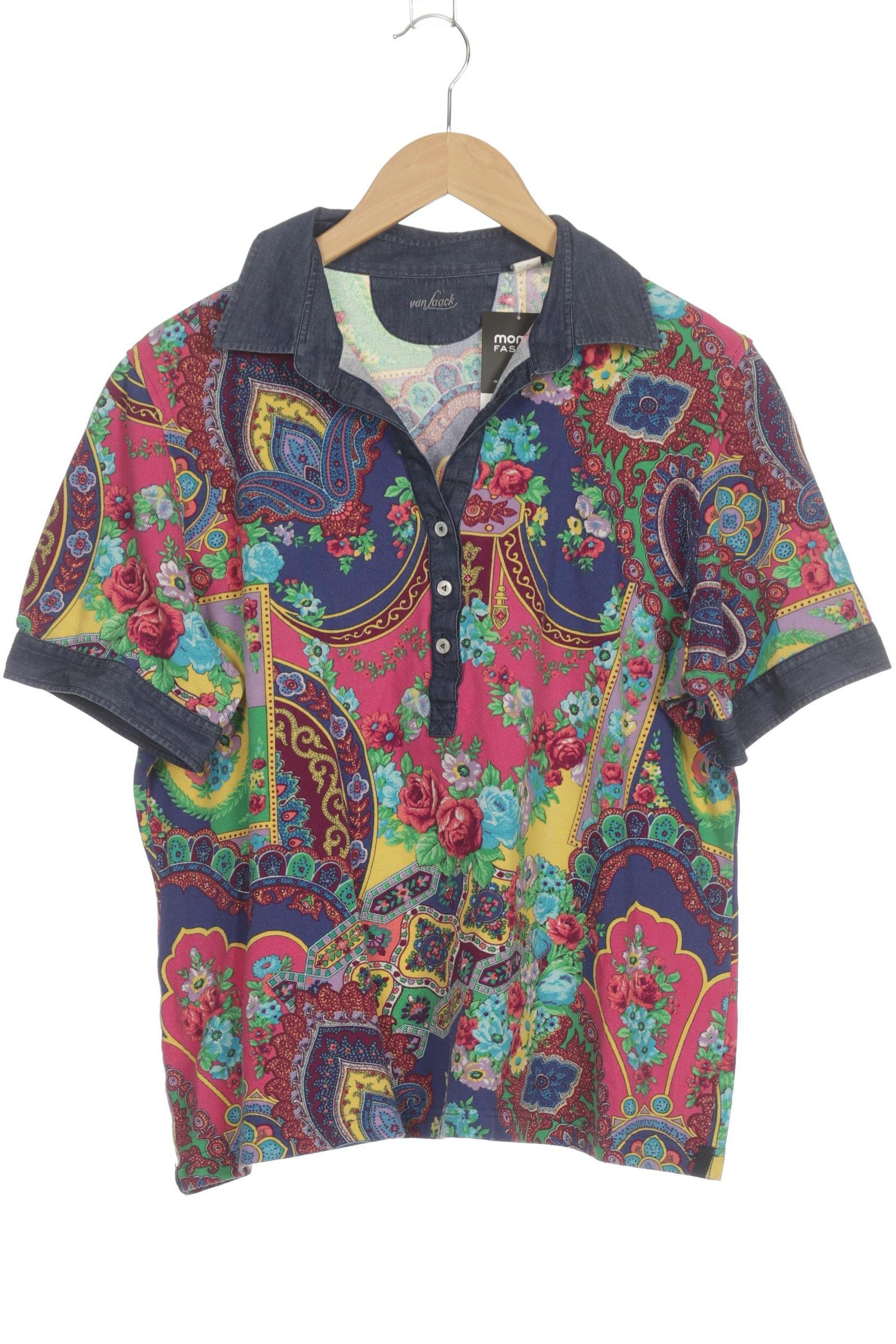 

Van Laack Damen Poloshirt, blau, Gr. 46