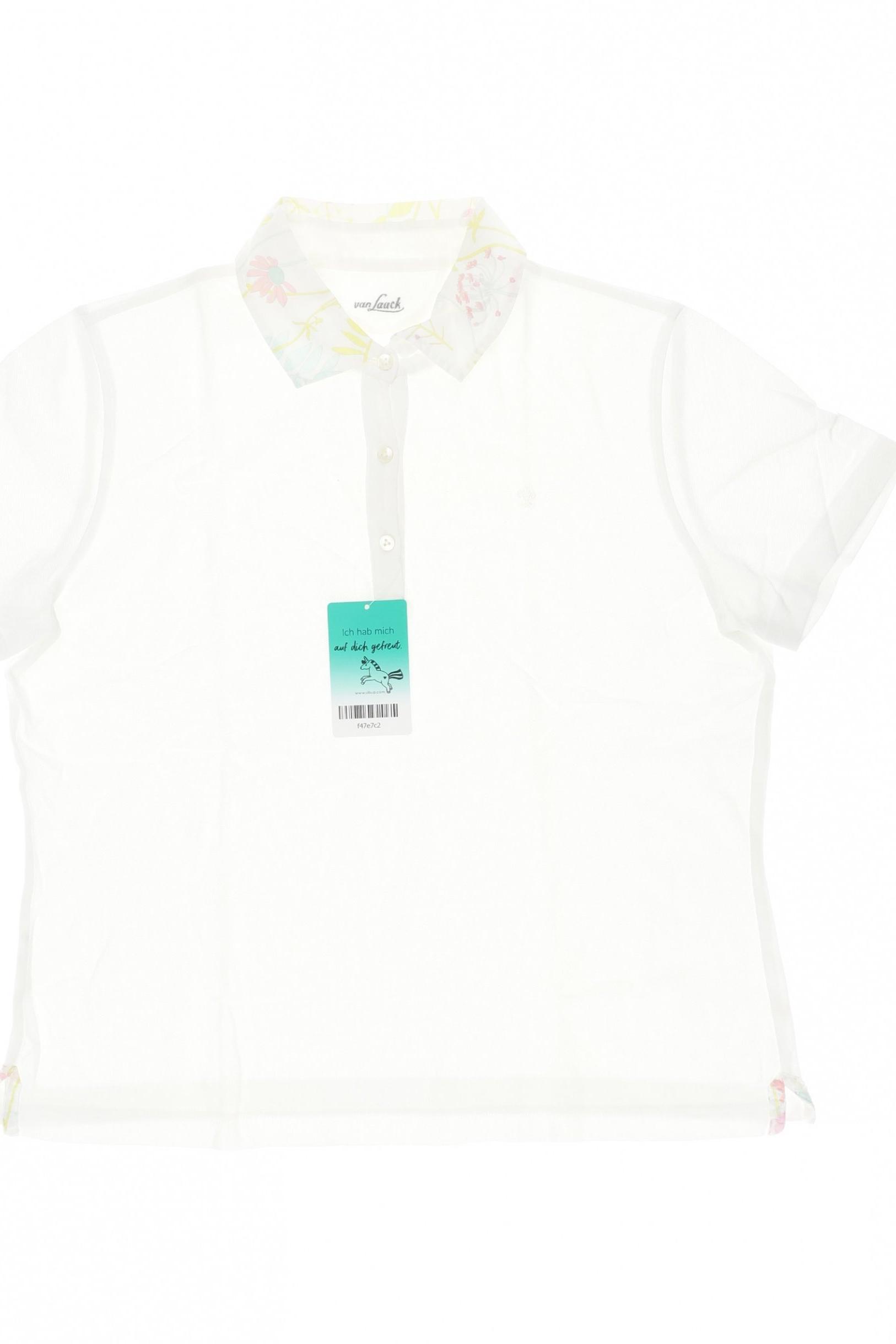

Van Laack Damen Poloshirt, weiß, Gr.