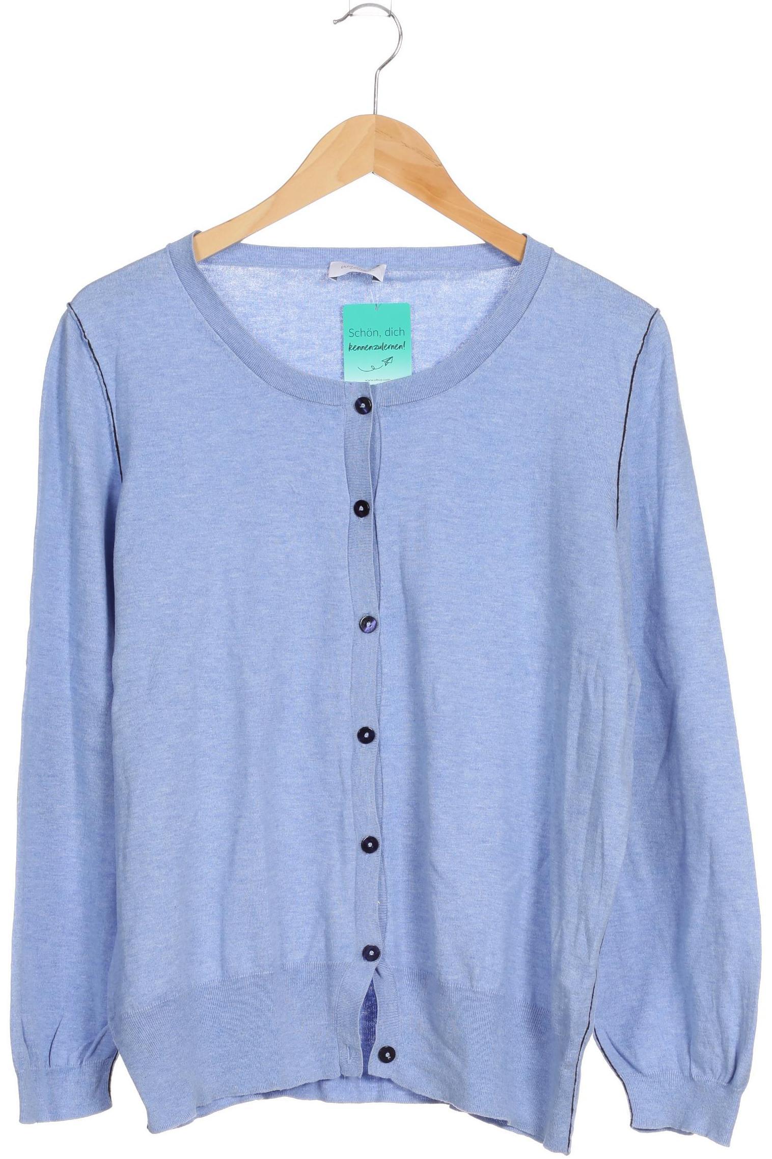 

Van Laack Damen Strickjacke, blau, Gr. 48