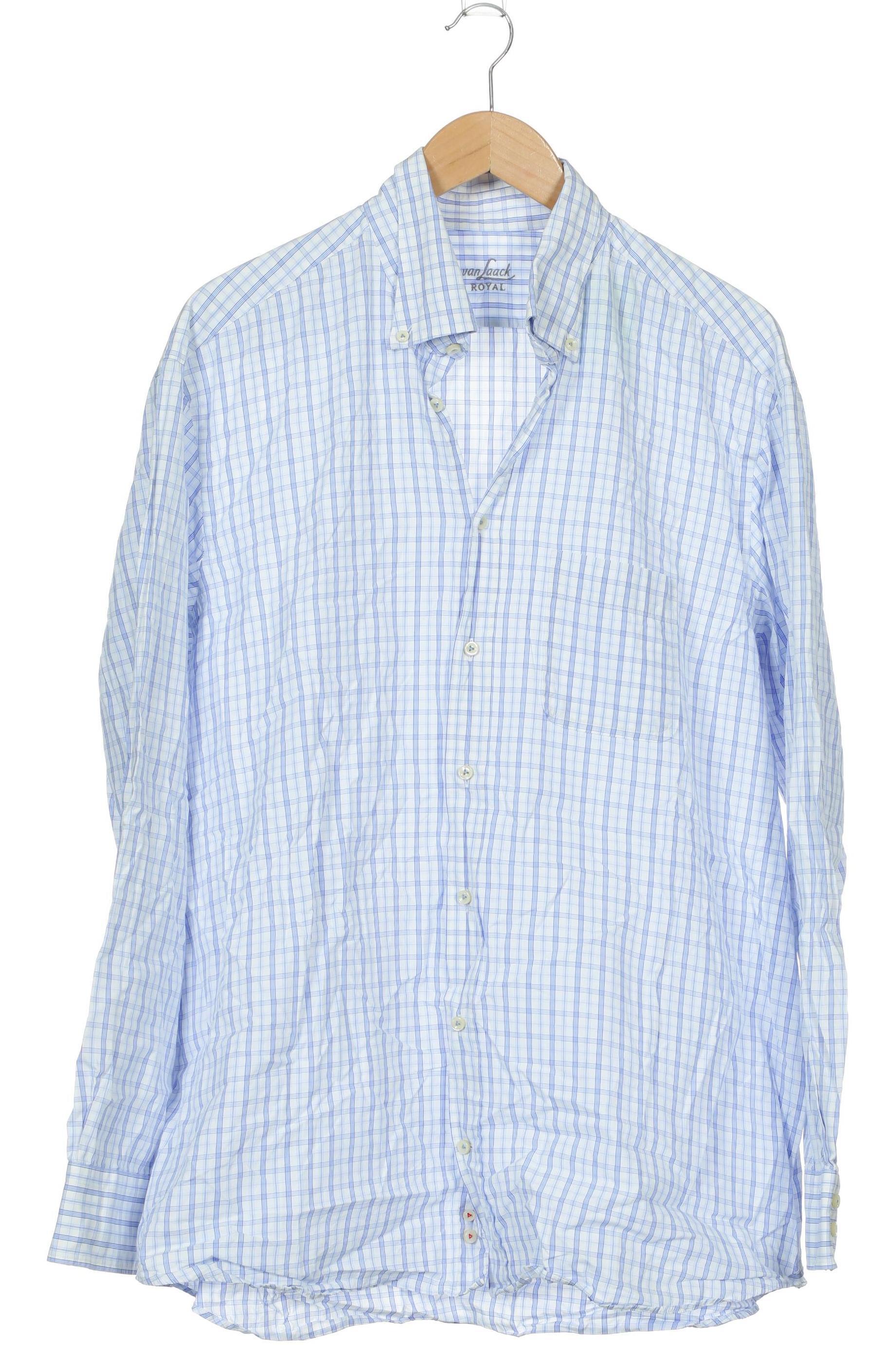 

Van Laack Herren Hemd, blau, Gr.