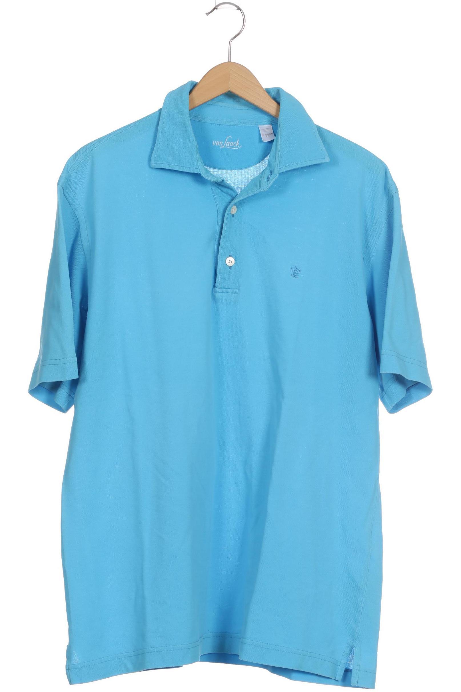 

Van Laack Herren Poloshirt, blau, Gr.