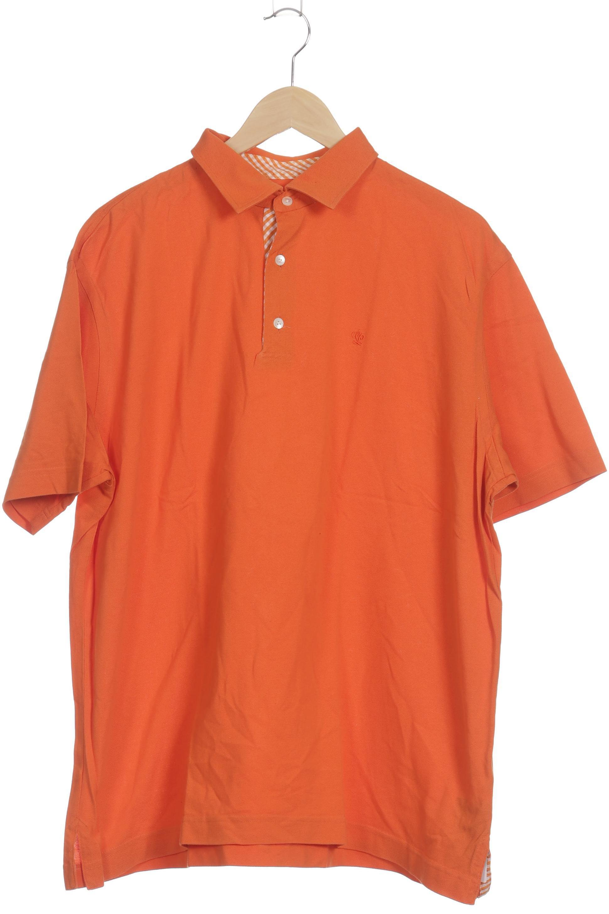 

Van Laack Herren Poloshirt, orange, Gr. 54