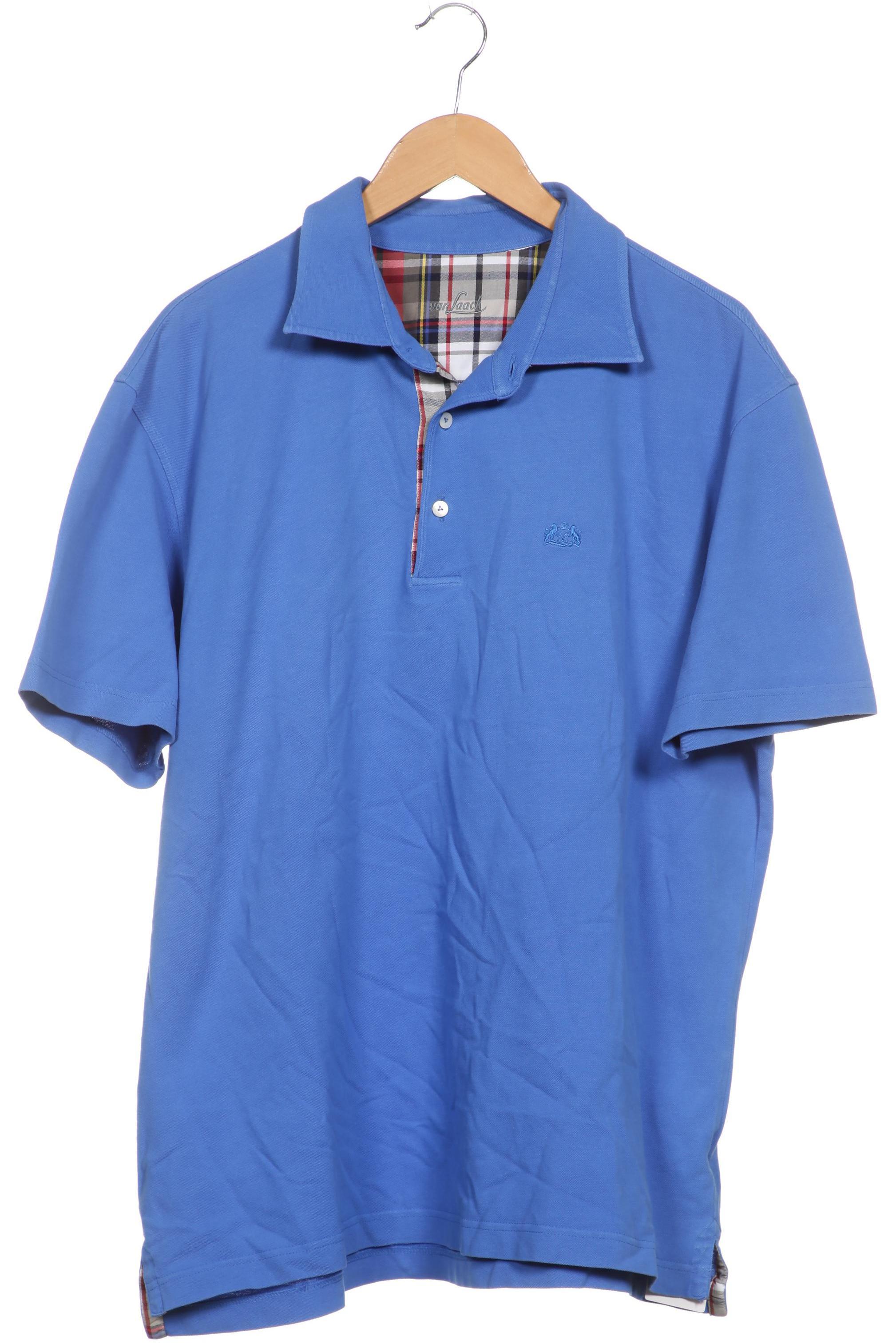 

Van Laack Herren Poloshirt, blau, Gr.