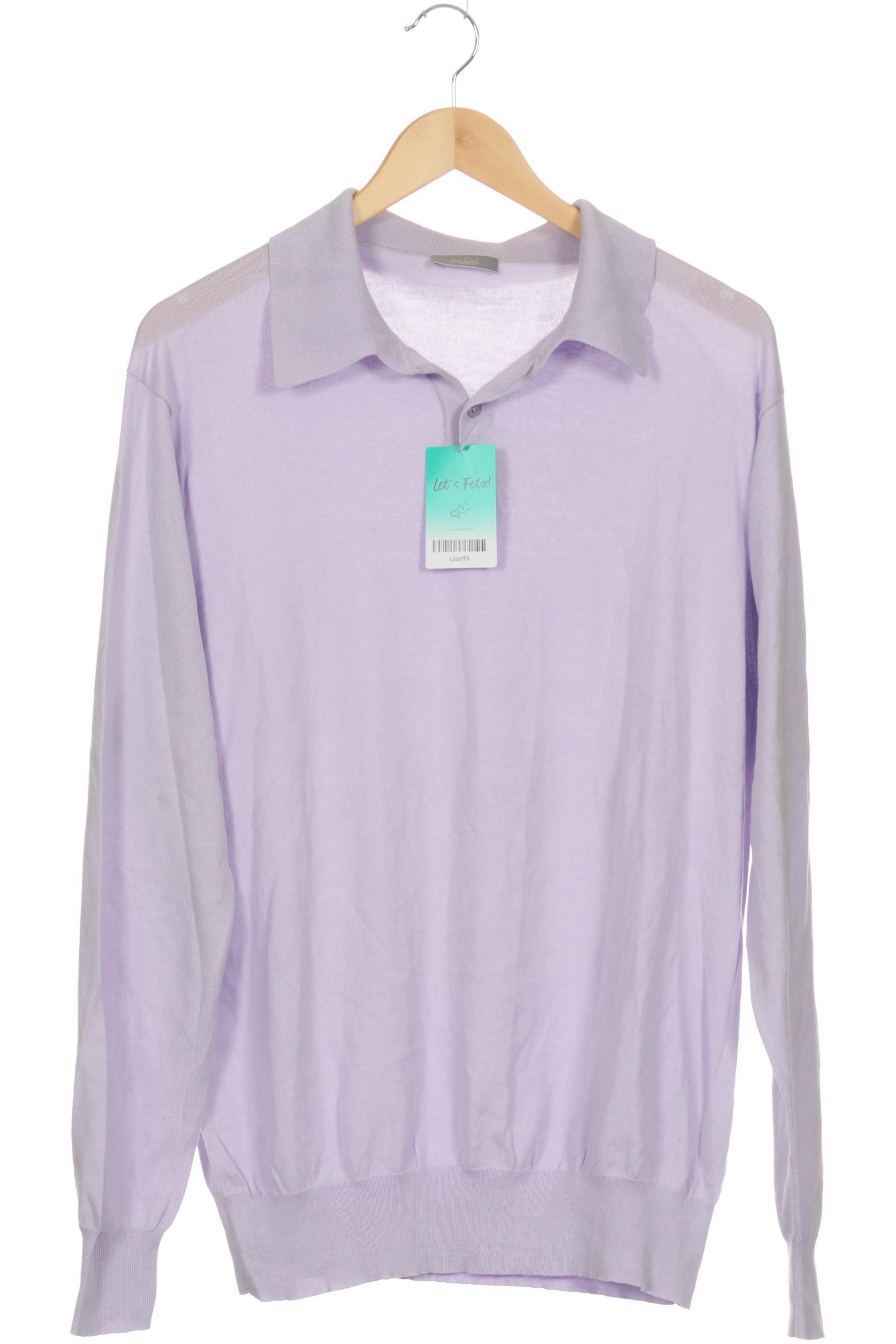 

Van Laack Herren Poloshirt, lila, Gr. 54