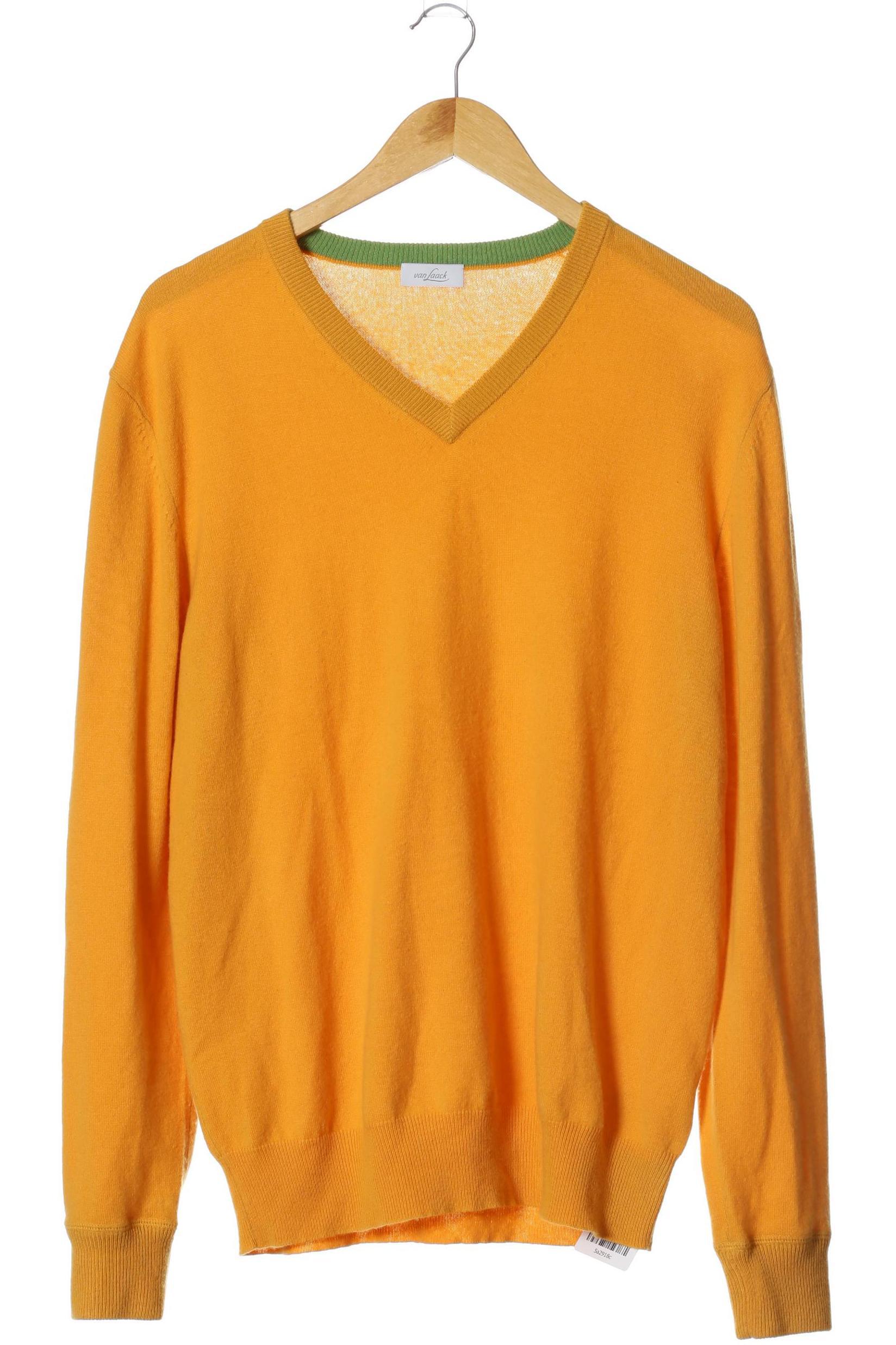 

Van Laack Herren Pullover, orange, Gr.