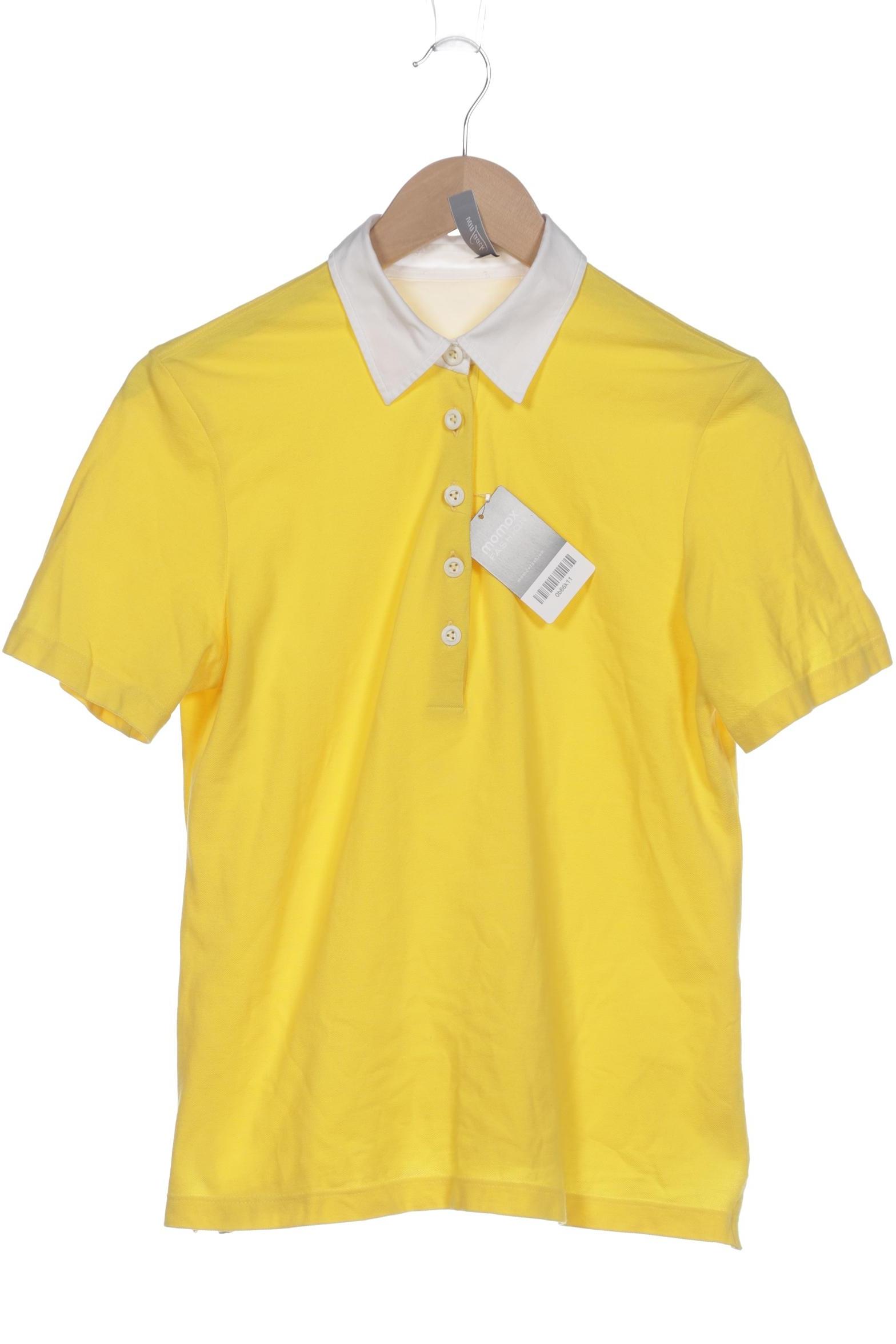 

Van Laack Damen Poloshirt, gelb, Gr. 40