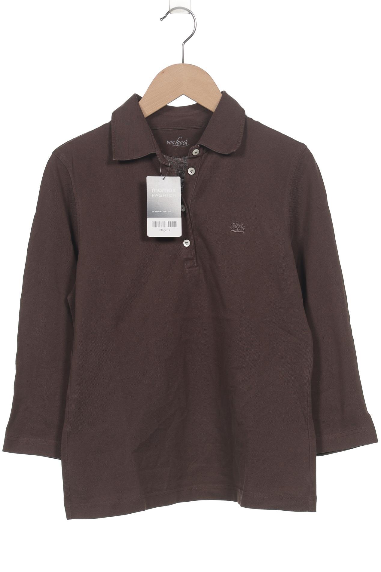 

Van Laack Damen Poloshirt, braun, Gr. 36
