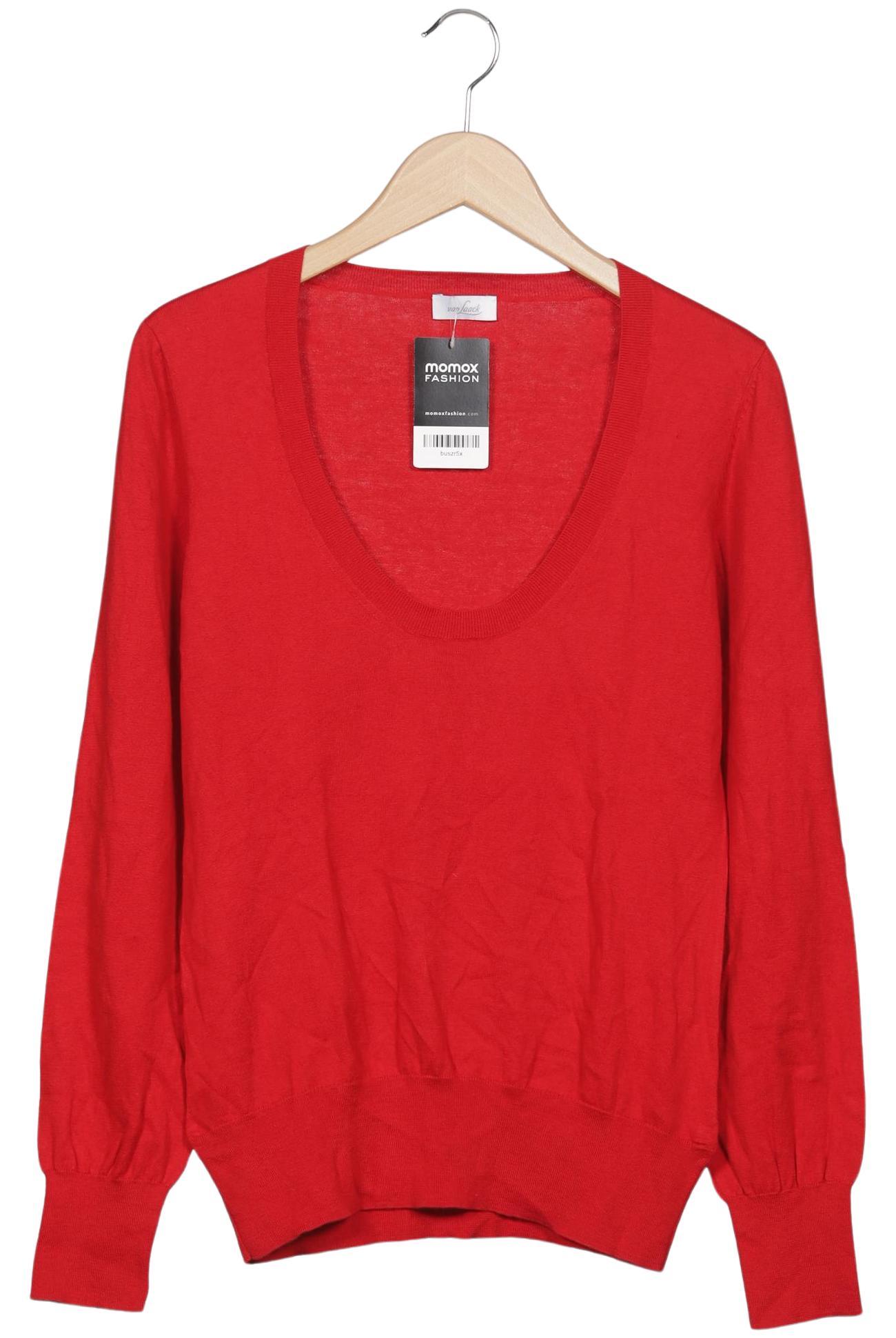 

Van Laack Damen Pullover, rot, Gr. 42