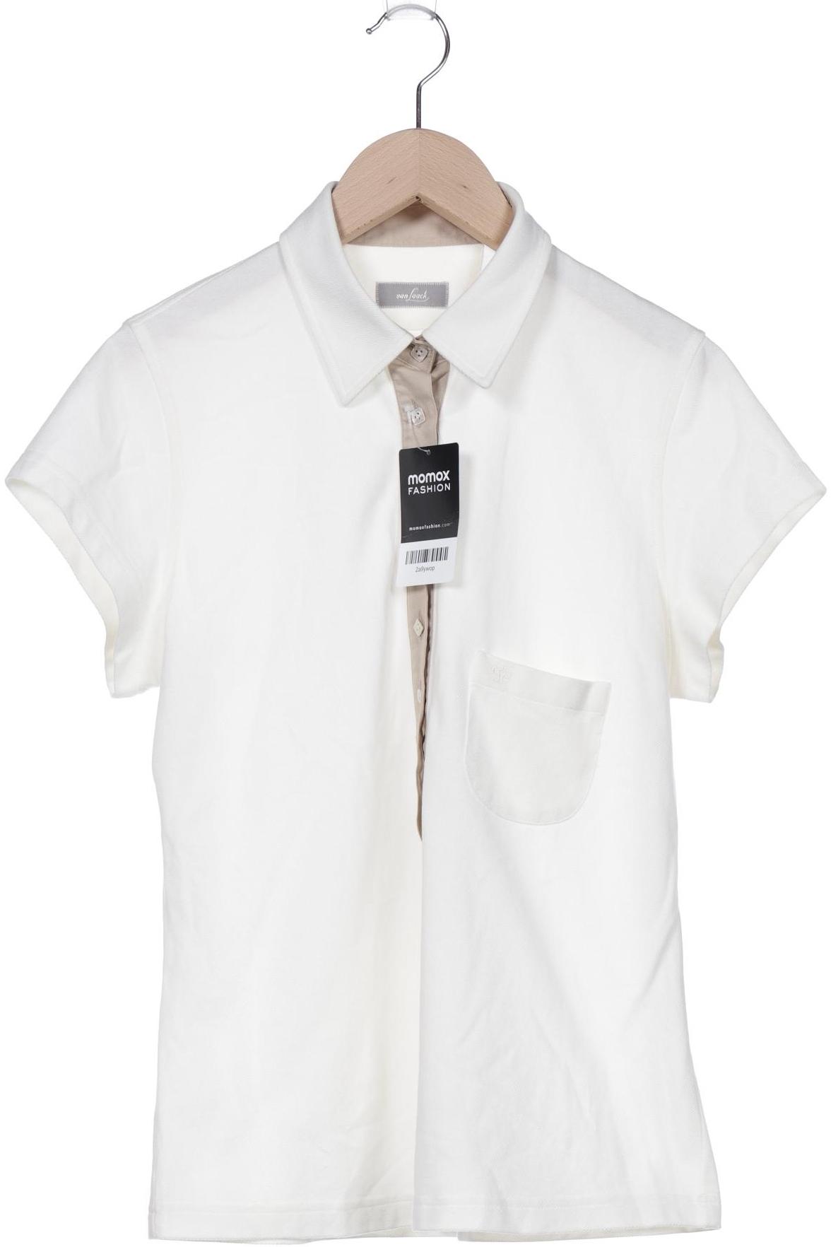 

Van Laack Damen Poloshirt, cremeweiß, Gr. 40