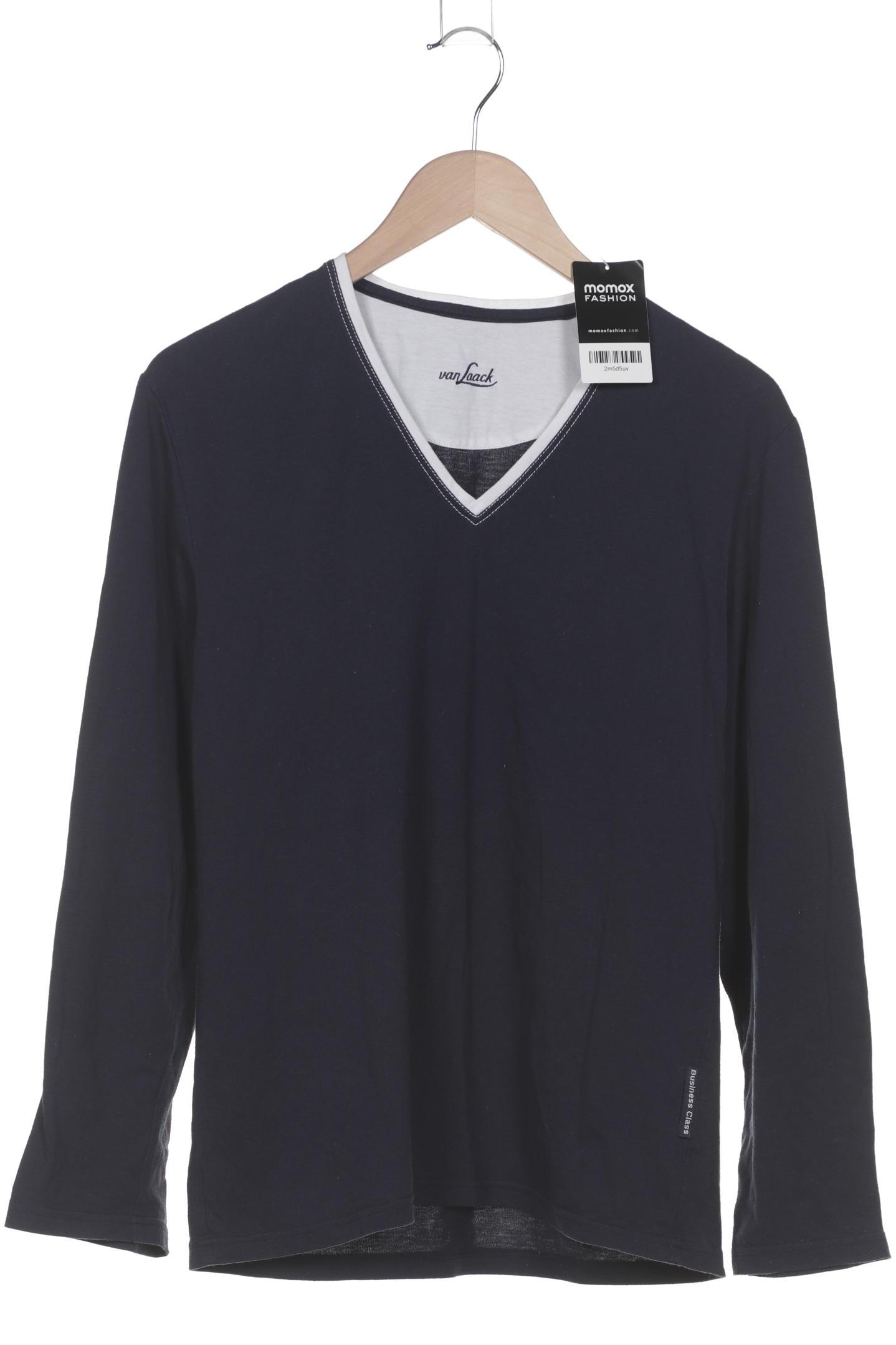 

Van Laack Damen Langarmshirt, marineblau, Gr. 36