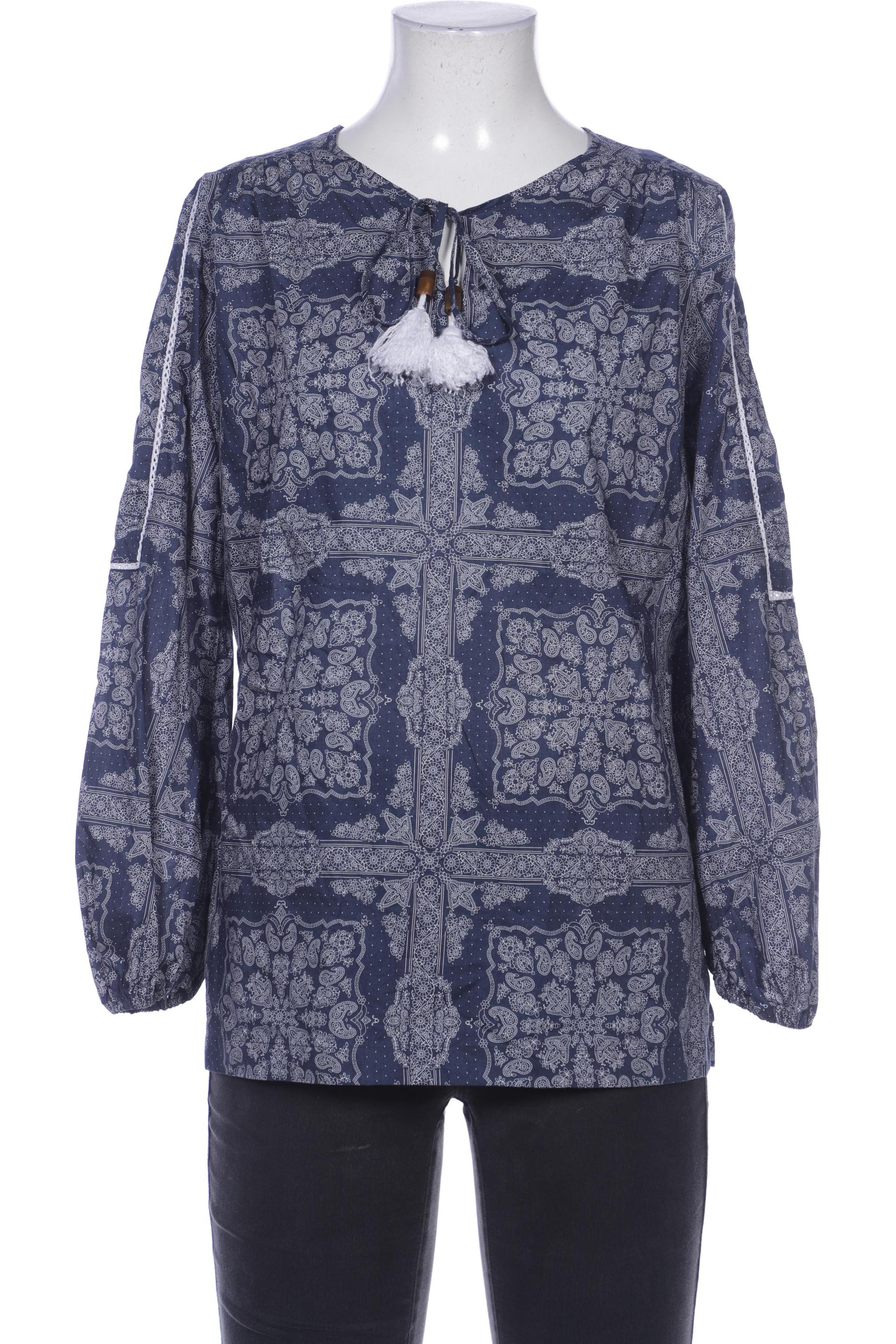 

Van Laack Damen Bluse, marineblau, Gr. 34