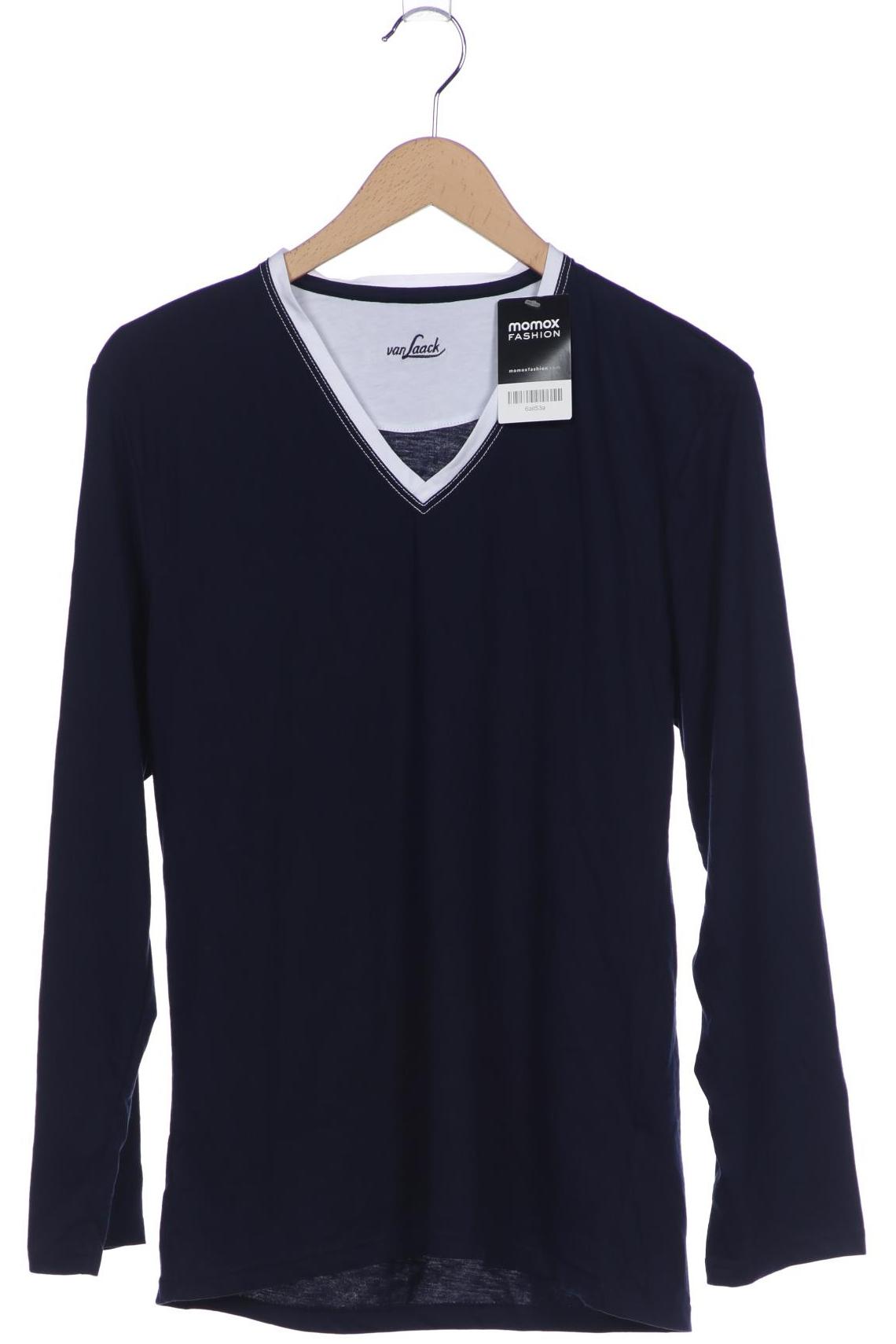 

Van Laack Damen Langarmshirt, marineblau, Gr. 38