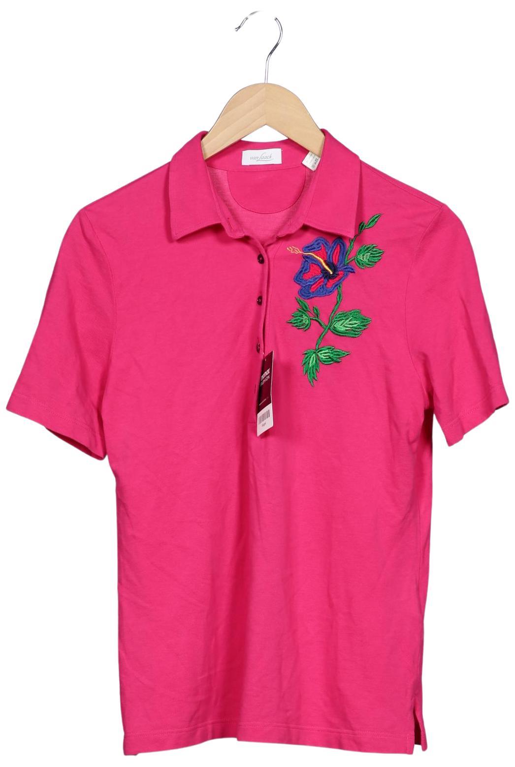 

Van Laack Damen Poloshirt, pink, Gr. 40