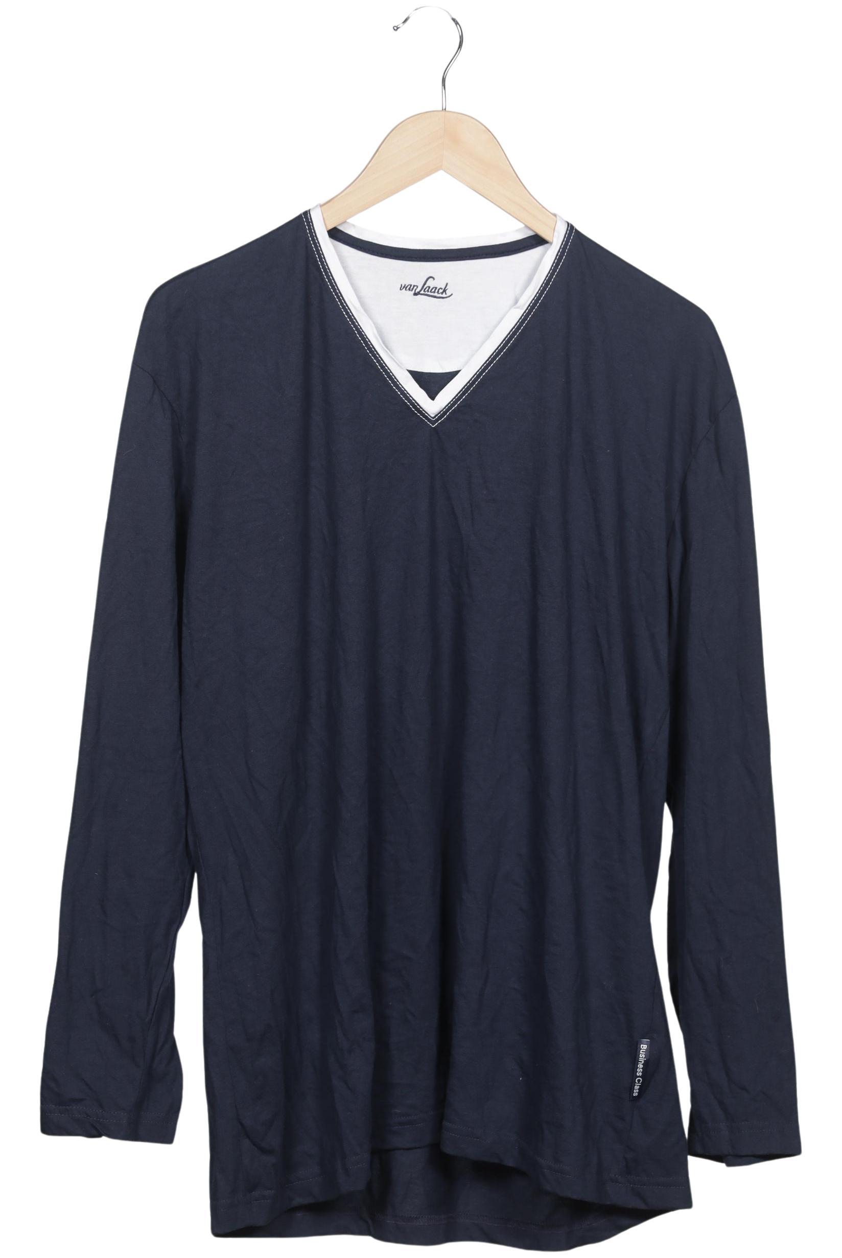 

Van Laack Damen Langarmshirt, marineblau, Gr. 44
