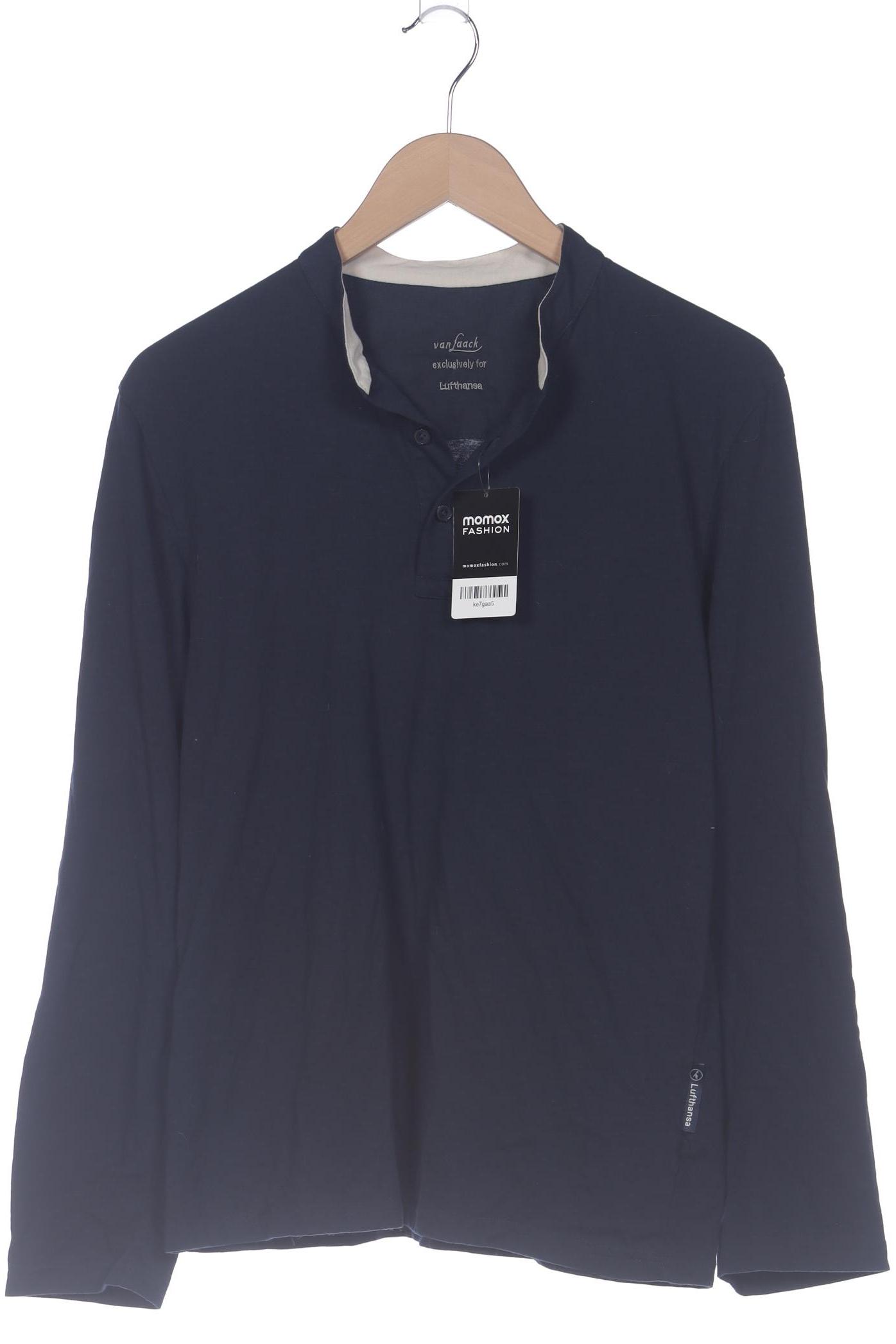 

Van Laack Damen Langarmshirt, marineblau, Gr. 36