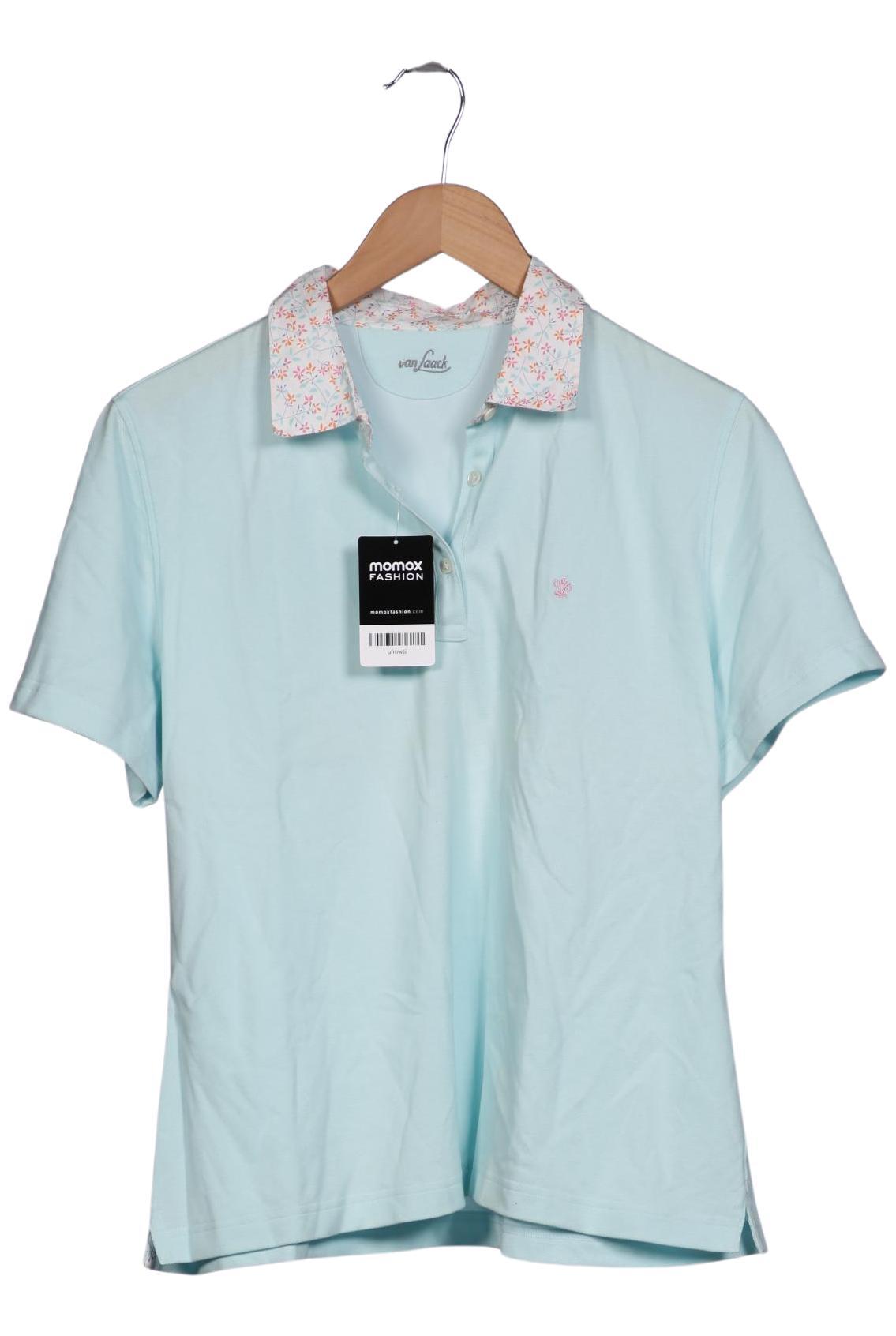

Van Laack Damen Poloshirt, hellblau, Gr. 46